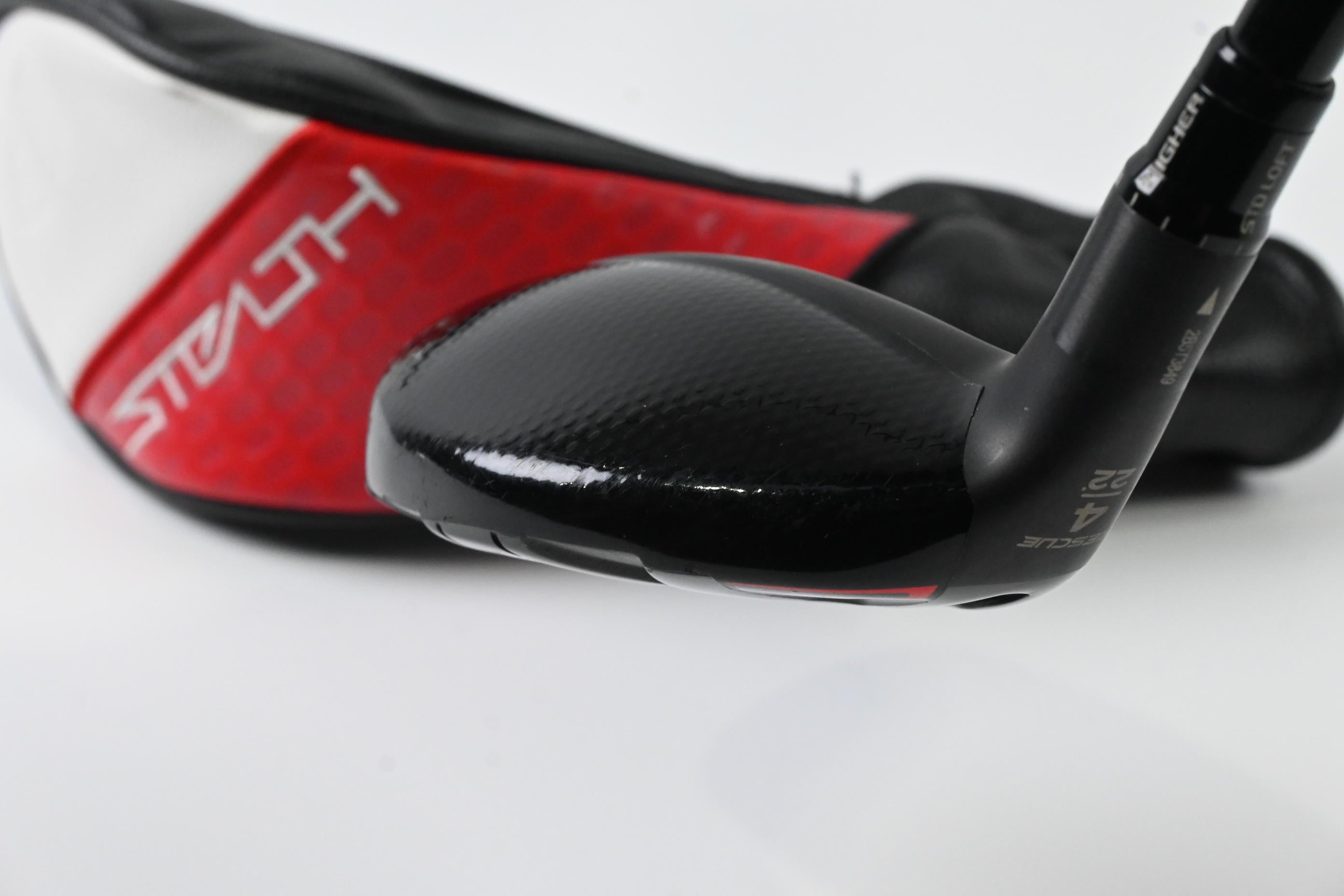 Left Hand Taylormade Stealth 2 Plus #4 Hybrid / 22 Degree / Stiff Flex Kai'Li 85
