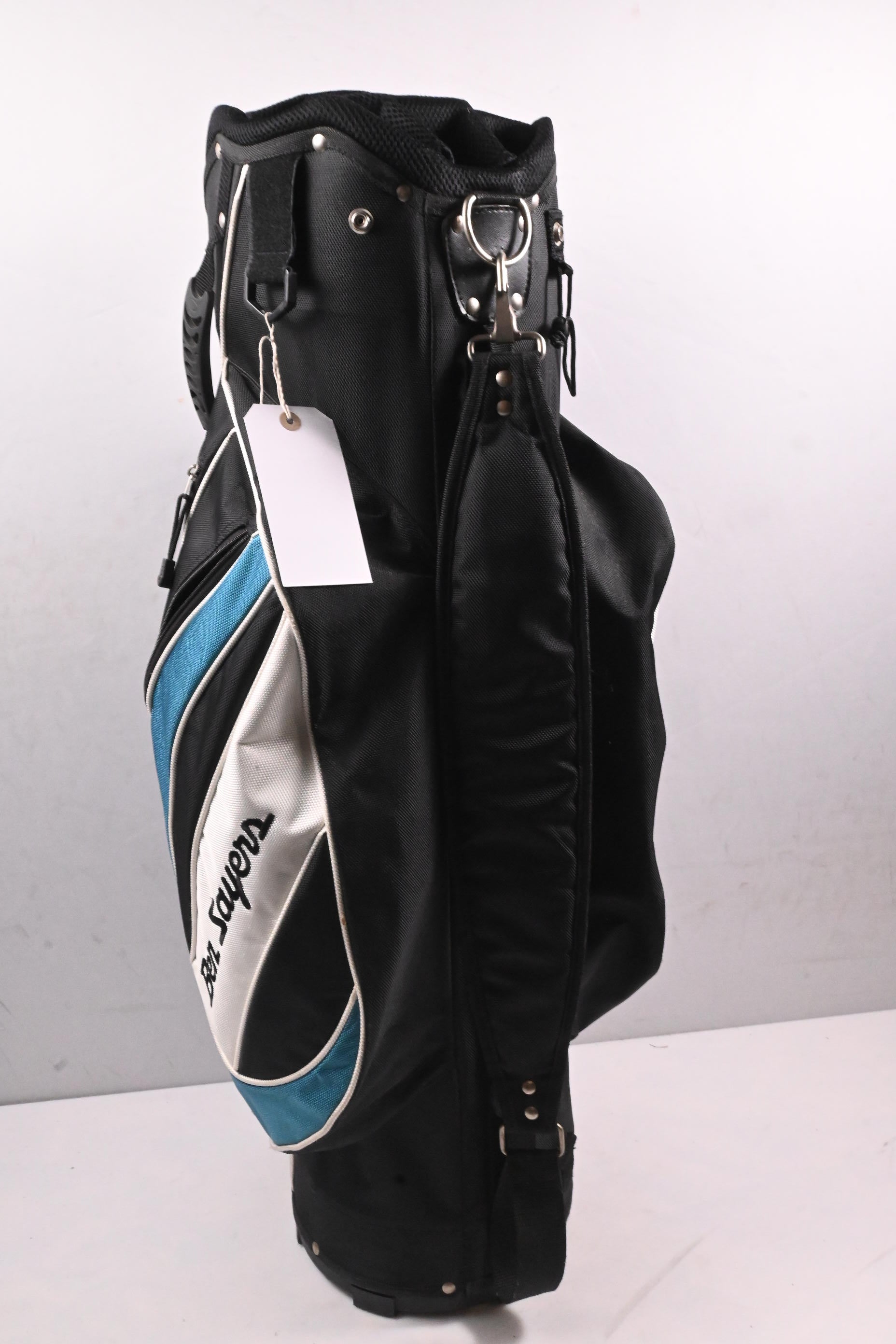 Ben Sayers Cart Bag / 14-Way Divider / Black, White