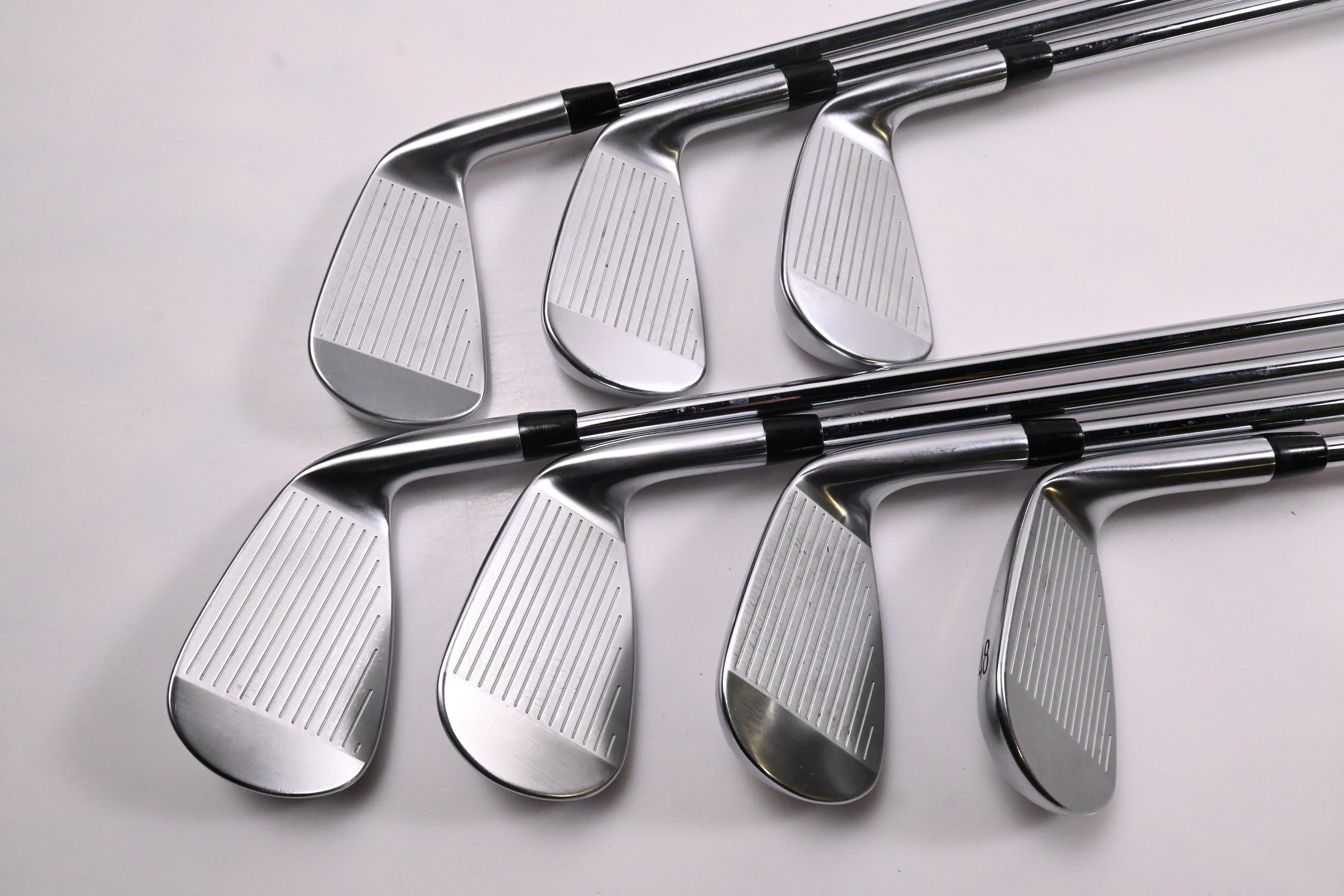 Left Hand Titleist T250 2025 Irons / 5-PW+48° / Regular Flex AMT Black Shafts