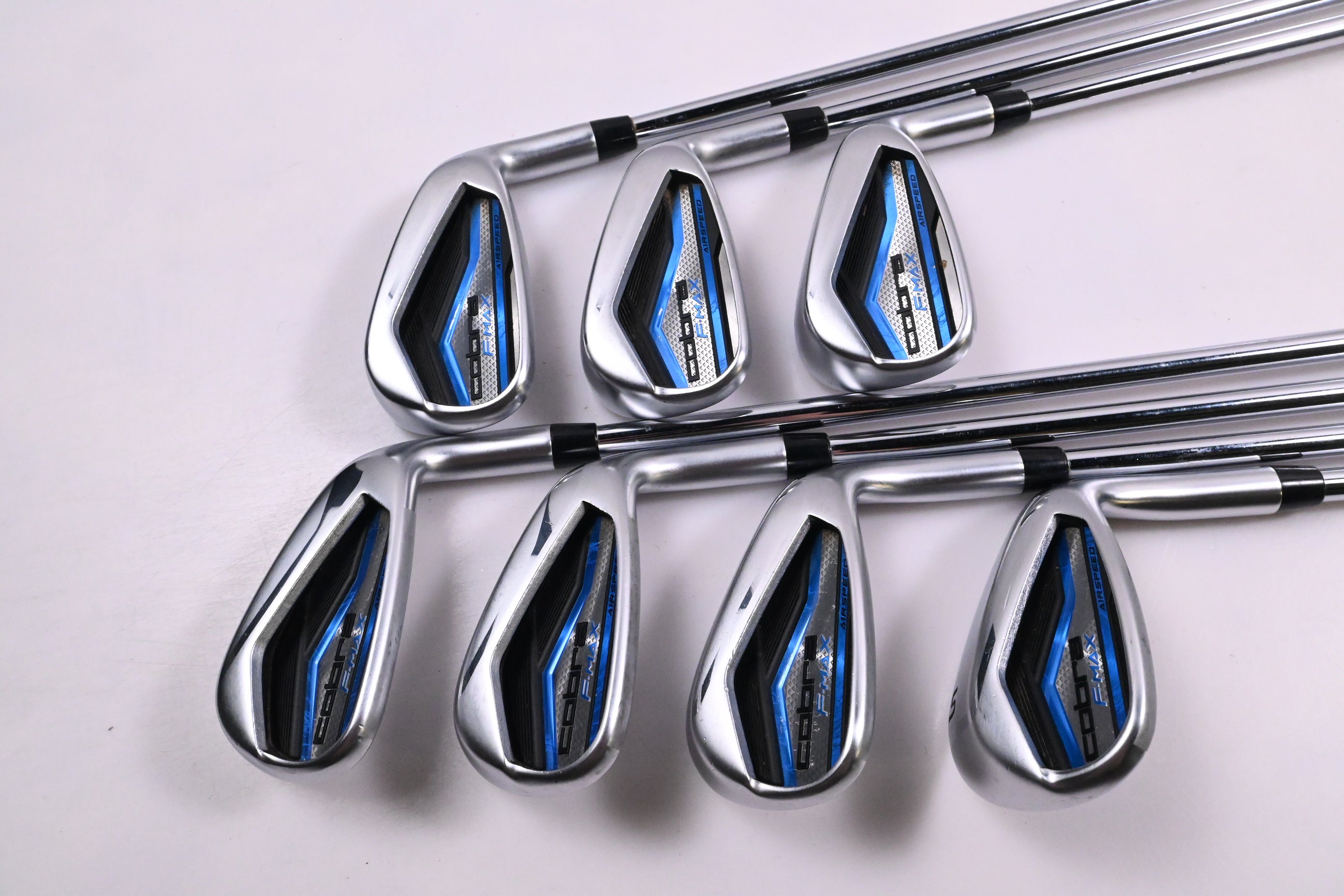 Cobra F-Max Airspeed Irons / 5-PW+SW / Regular Flex Cobra Shafts