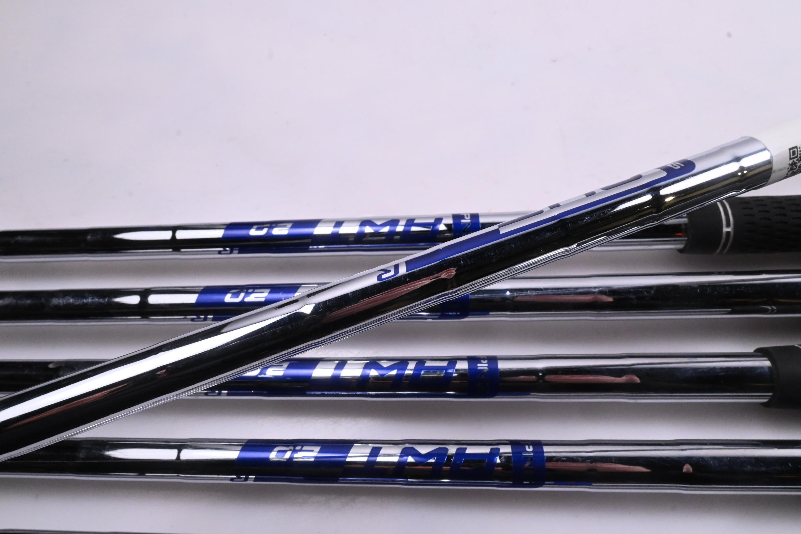 Ping G400 Irons / 5-PW+SW / Blue Dot / Regular Flex Ping AWT 2.0 Shafts