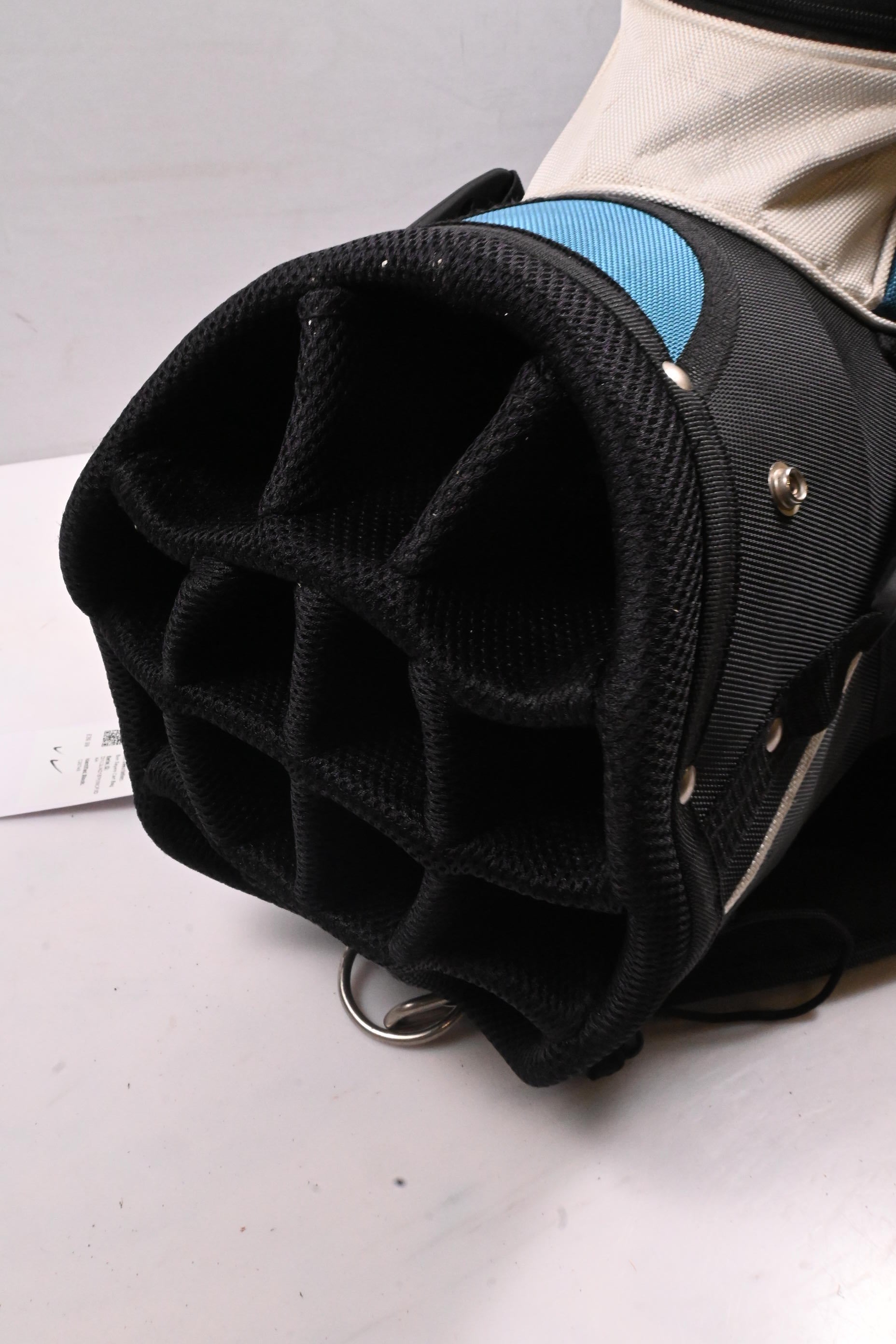 Ben Sayers Cart Bag / 14-Way Divider / Black, White