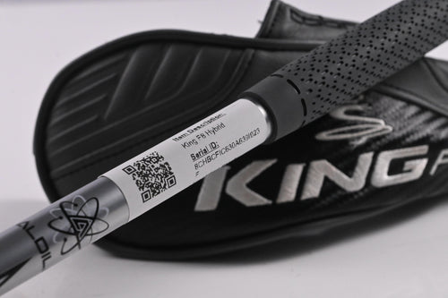 Left Hand Cobra King F8 #4 Hybrid / 22 Degree / Regular Flex Rogue Pro 75 Shaft