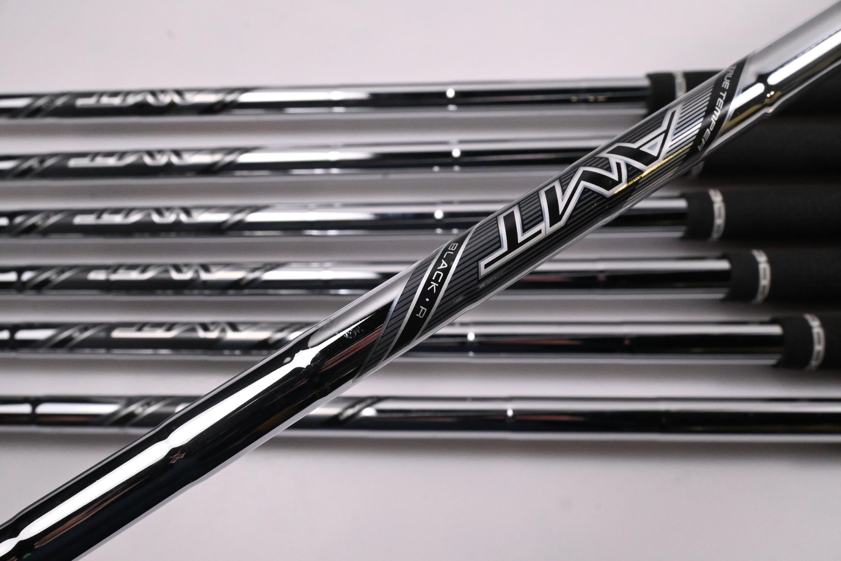 Left Hand Titleist T250 2025 Irons / 5-PW+48° / Regular Flex AMT Black Shafts