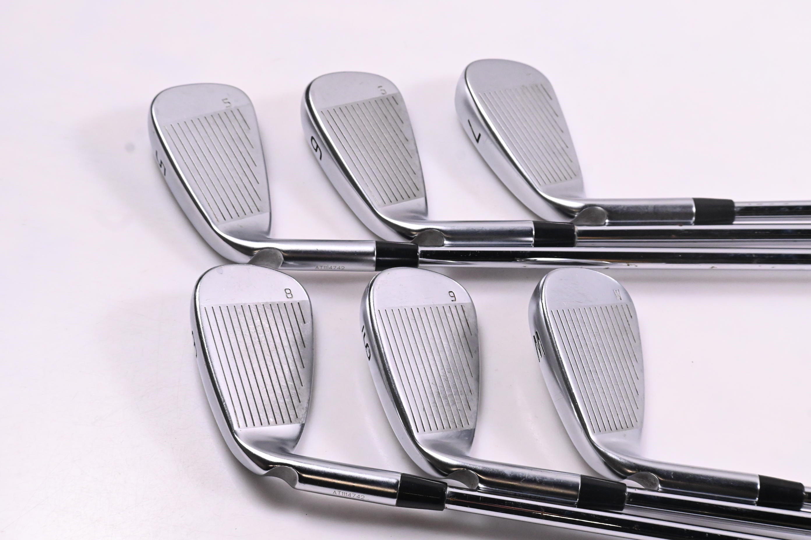 Ping G430 Irons / 5-PW / Blue Dot / Stiff Flex Ping AWT 2.0 Steel Shafts