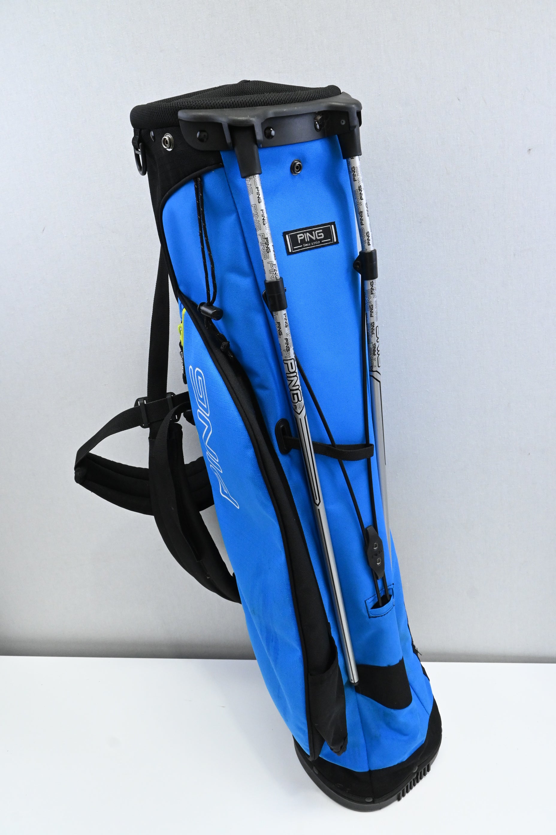 Ping Stand Bag / 4-Way / Blue, Yellow