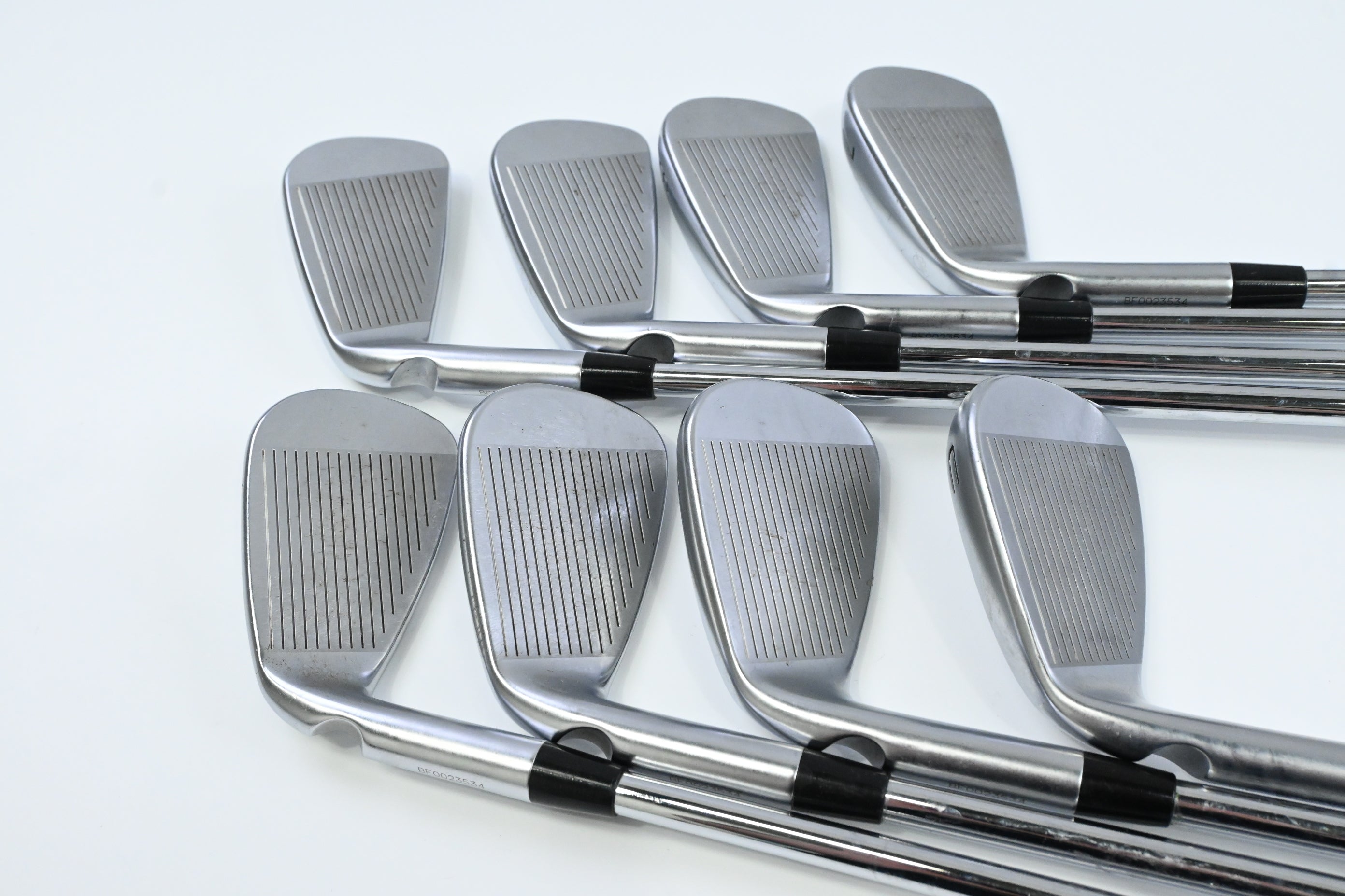 Ping i530 Irons / 4-PW+UW / Green Dot / Stiff Flex Dynamic Gold 115 S300 Shafts