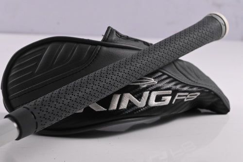 Left Hand Cobra King F8 #4 Hybrid / 22 Degree / Regular Flex Rogue Pro 75 Shaft