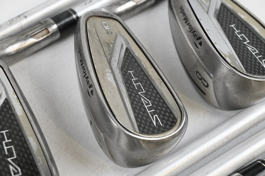 Ladies Taylormade Stealth HD Irons / 5-PW+GW+SW+LW / Ladies Flex Ascent 45