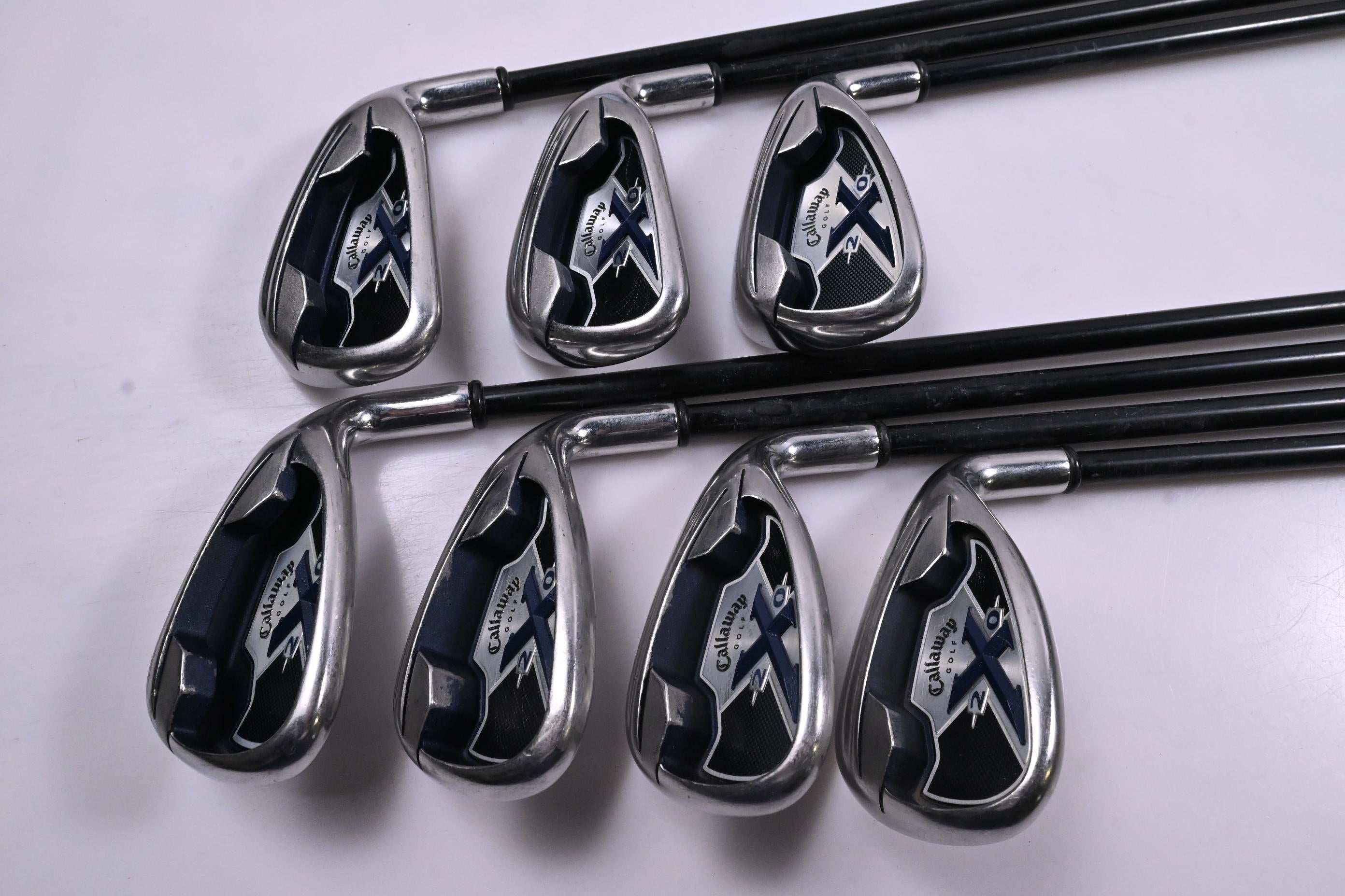Callaway X-20 Irons / 6-PW+GW+SW / Regular Flex Callaway 75 Shafts