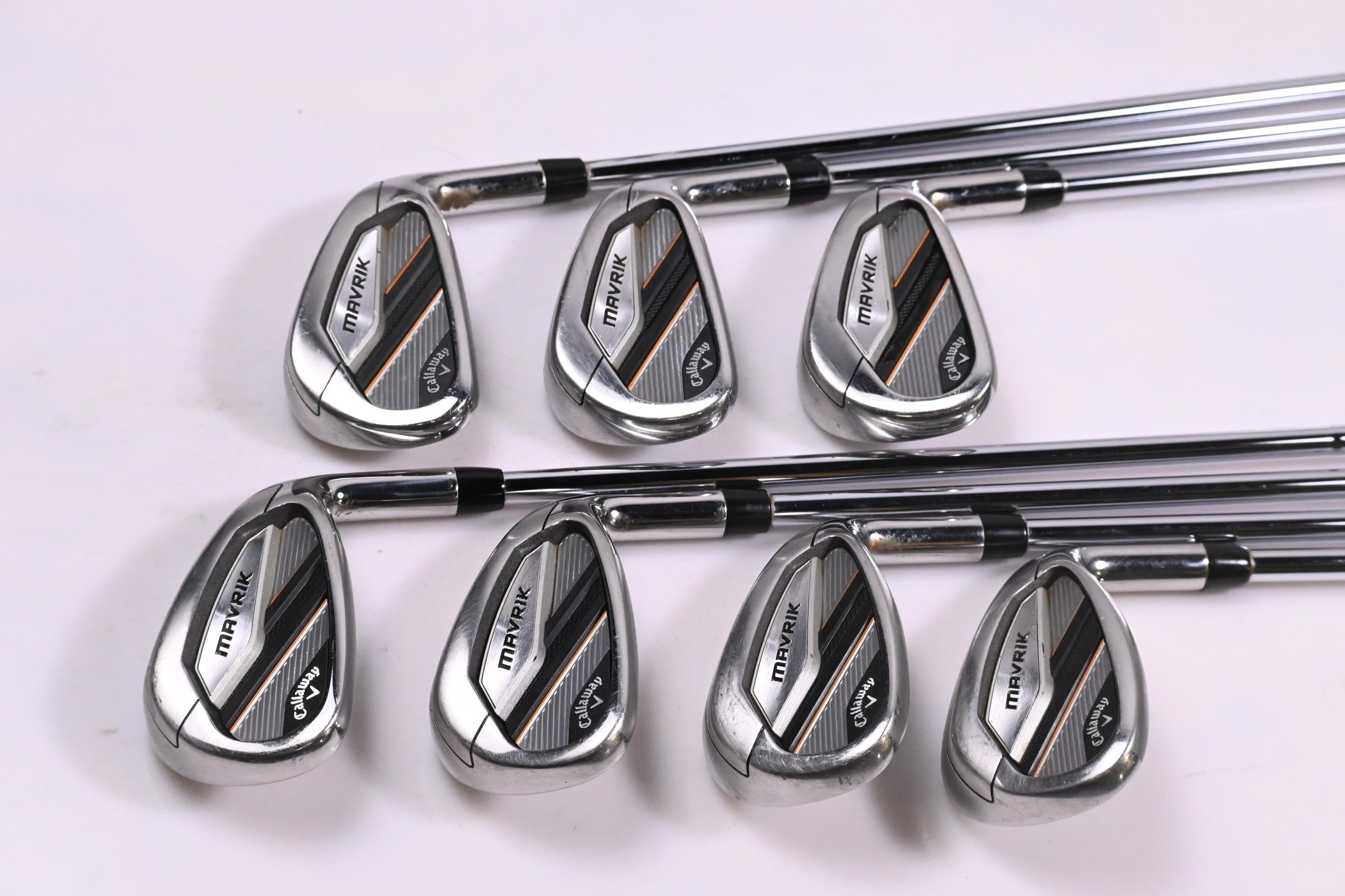Callaway Mavrik Irons / 5-PW+GW / Regular Flex Elevate 95 Shafts