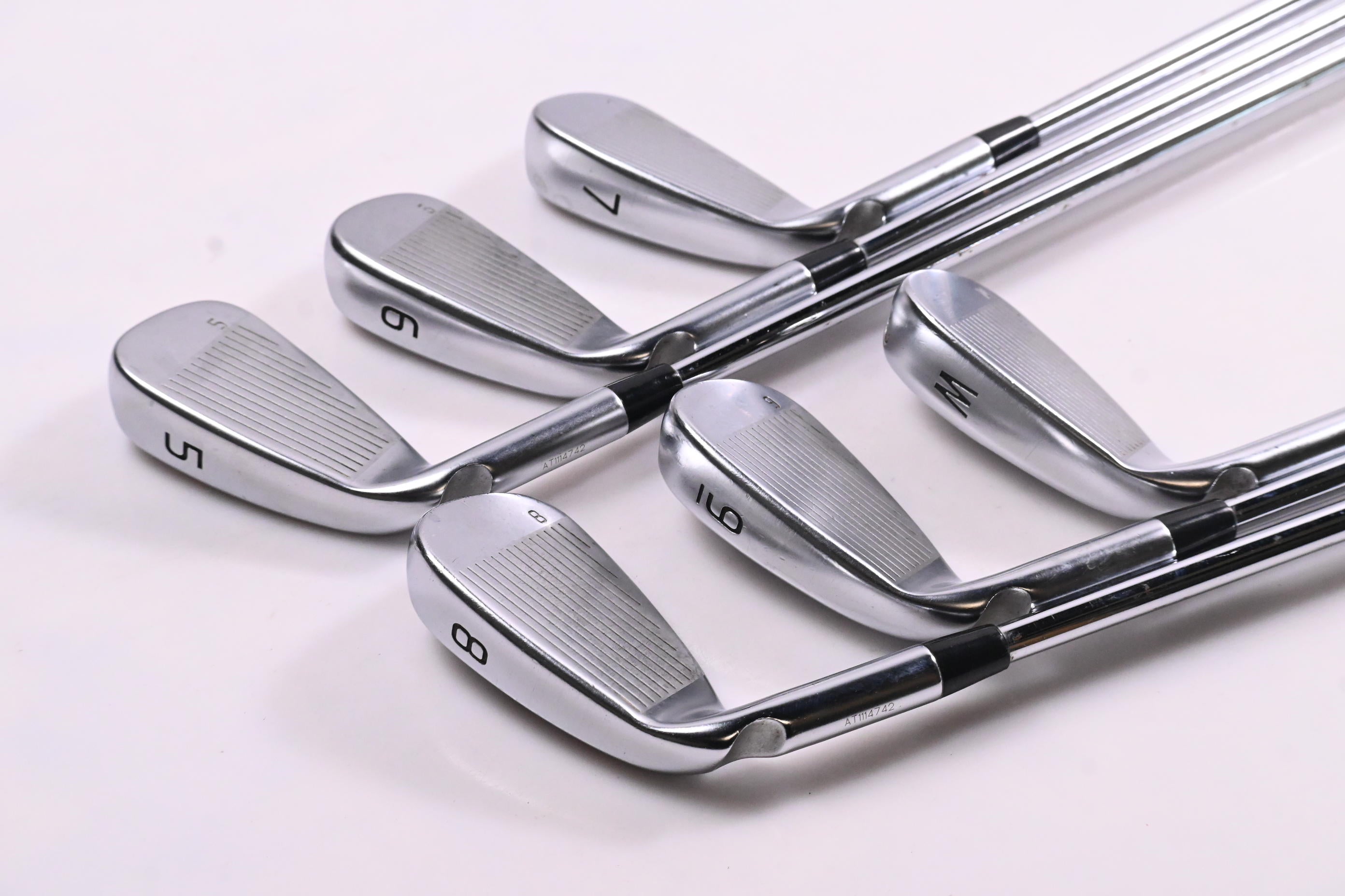Ping G430 Irons / 5-PW / Blue Dot / Stiff Flex Ping AWT 2.0 Steel Shafts