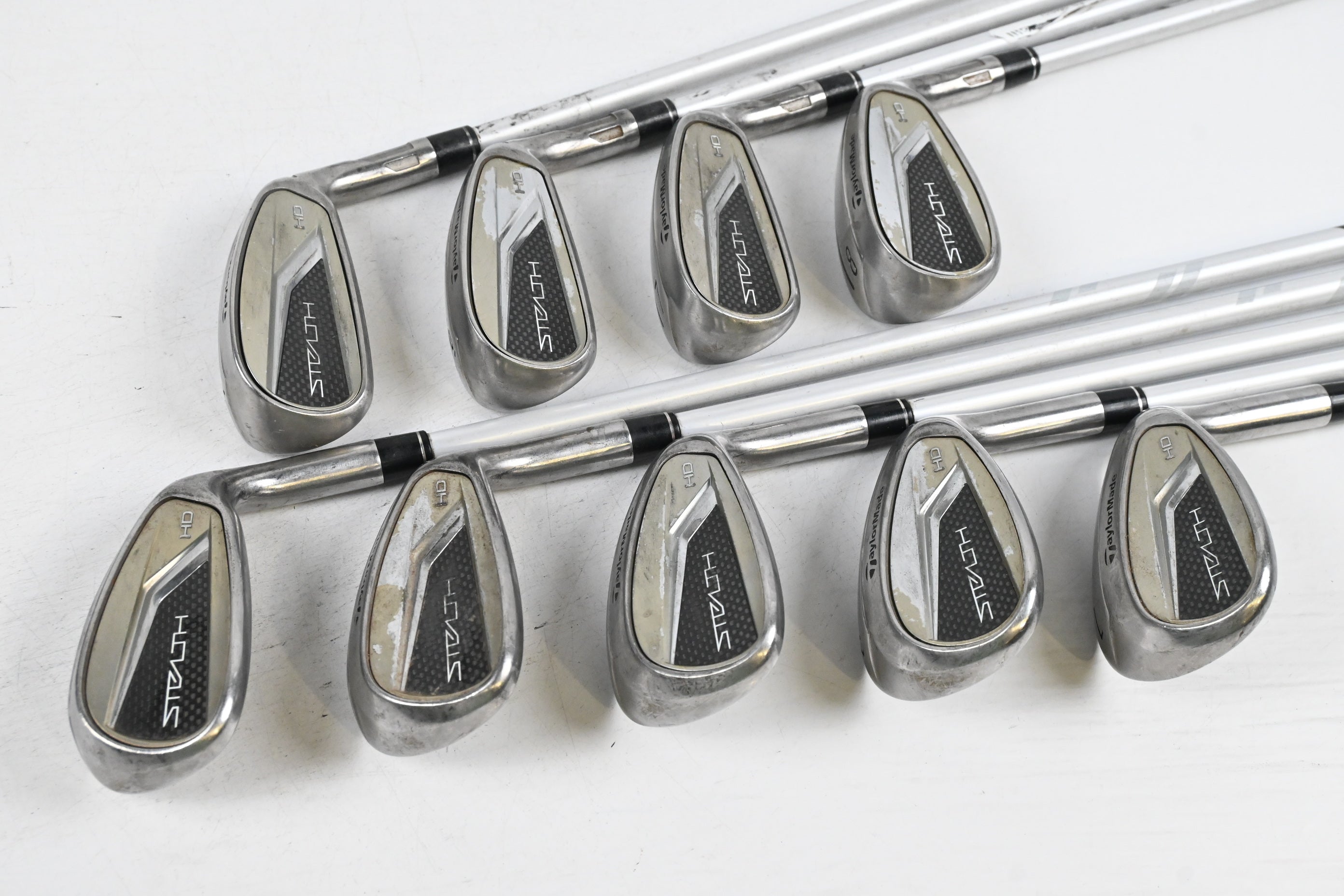 Ladies Taylormade Stealth HD Irons / 5-PW+GW+SW+LW / Ladies Flex Ascent 45