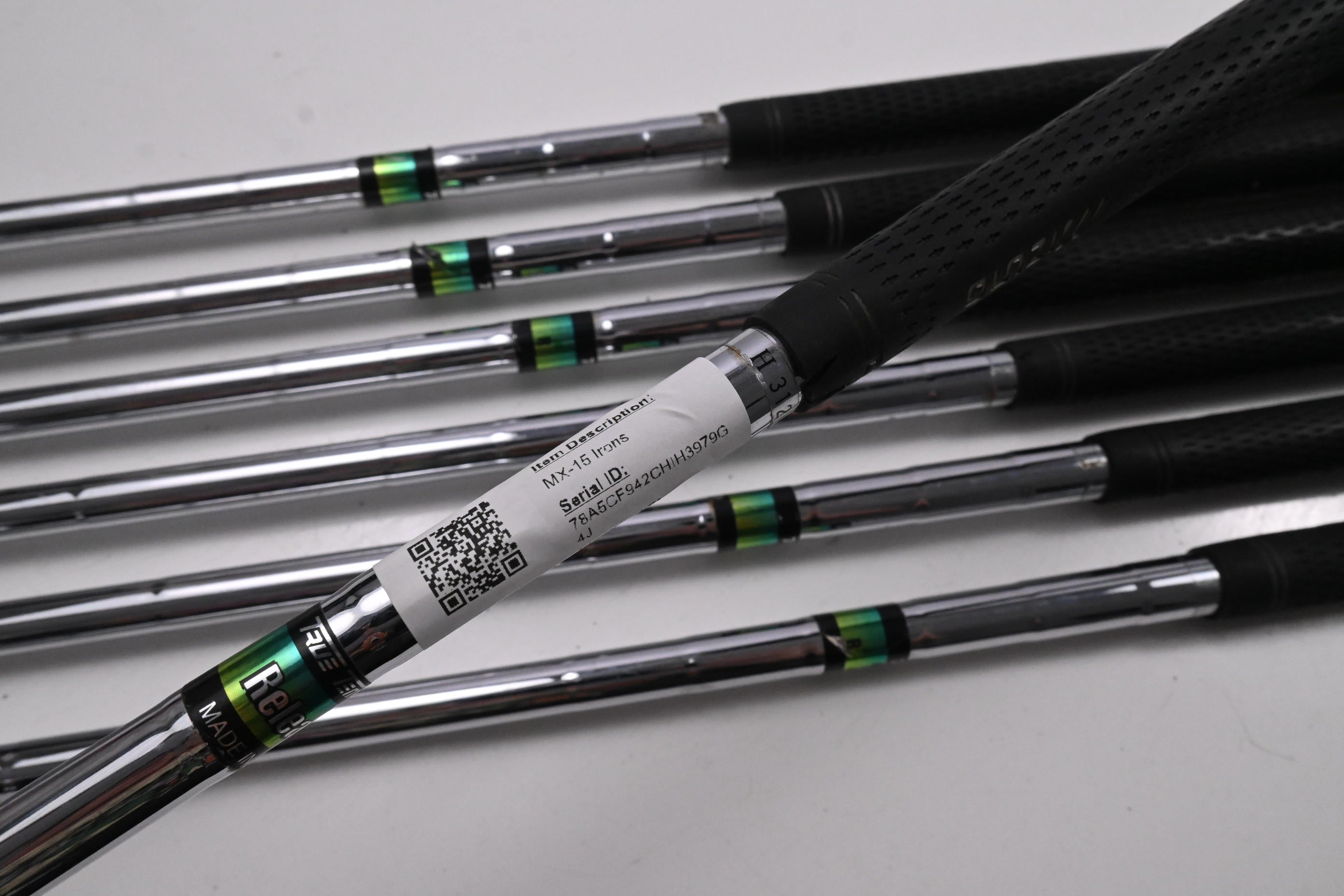 Mizuno MX-15 Irons / 3-PW / Regular Flex Release Shafts / No #8 Iron