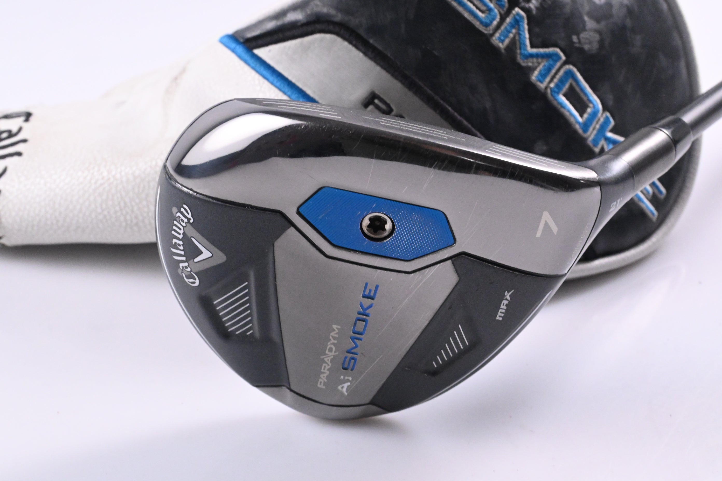 Callaway Paradym Ai Smoke Max #7 Wood / 21 Degree / Regular Flex Tensei AV Blue 65