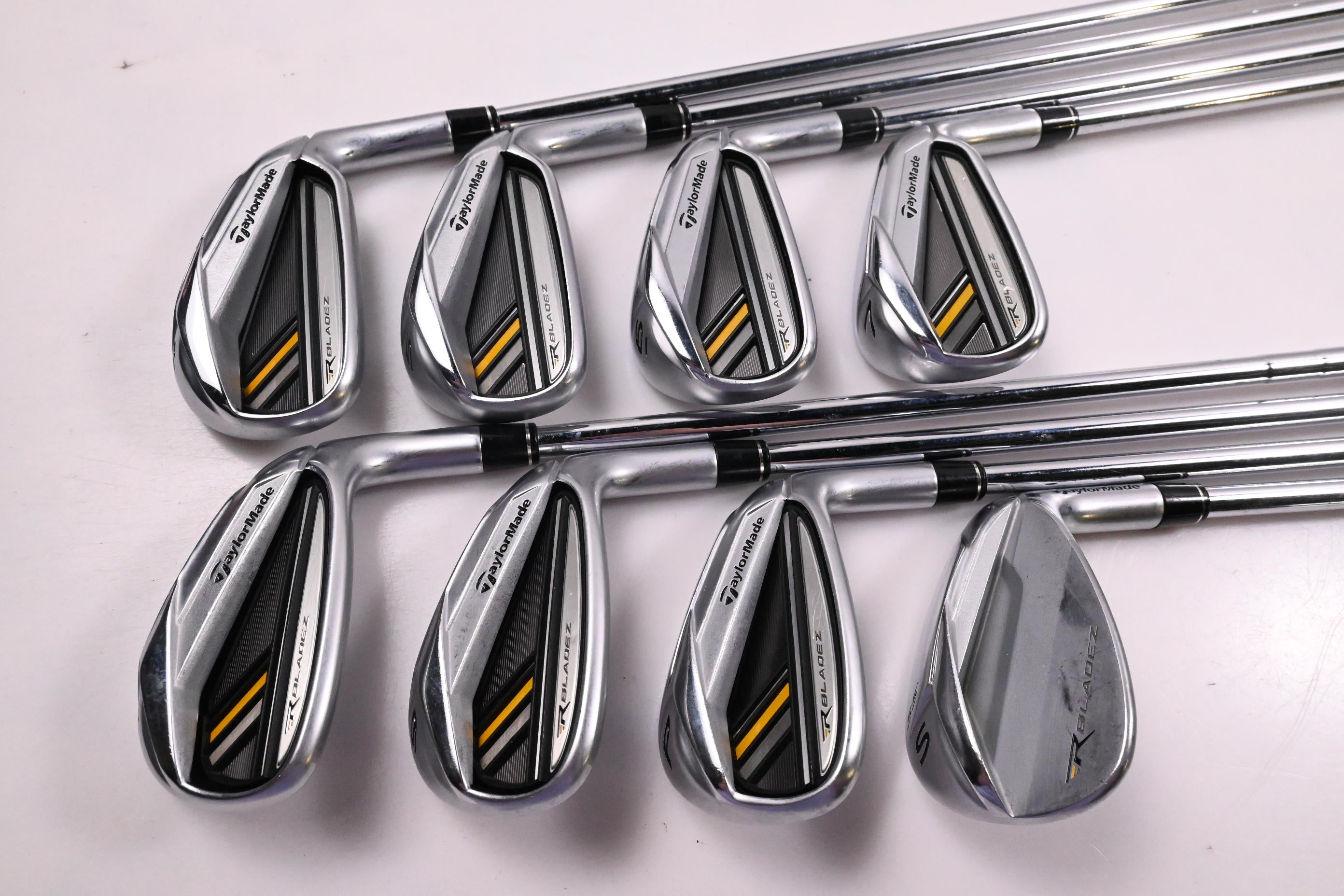 Taylormade Rocketbladez Irons / 4-PW+SW / Regular Flex Rocketfuel 85 Shafts