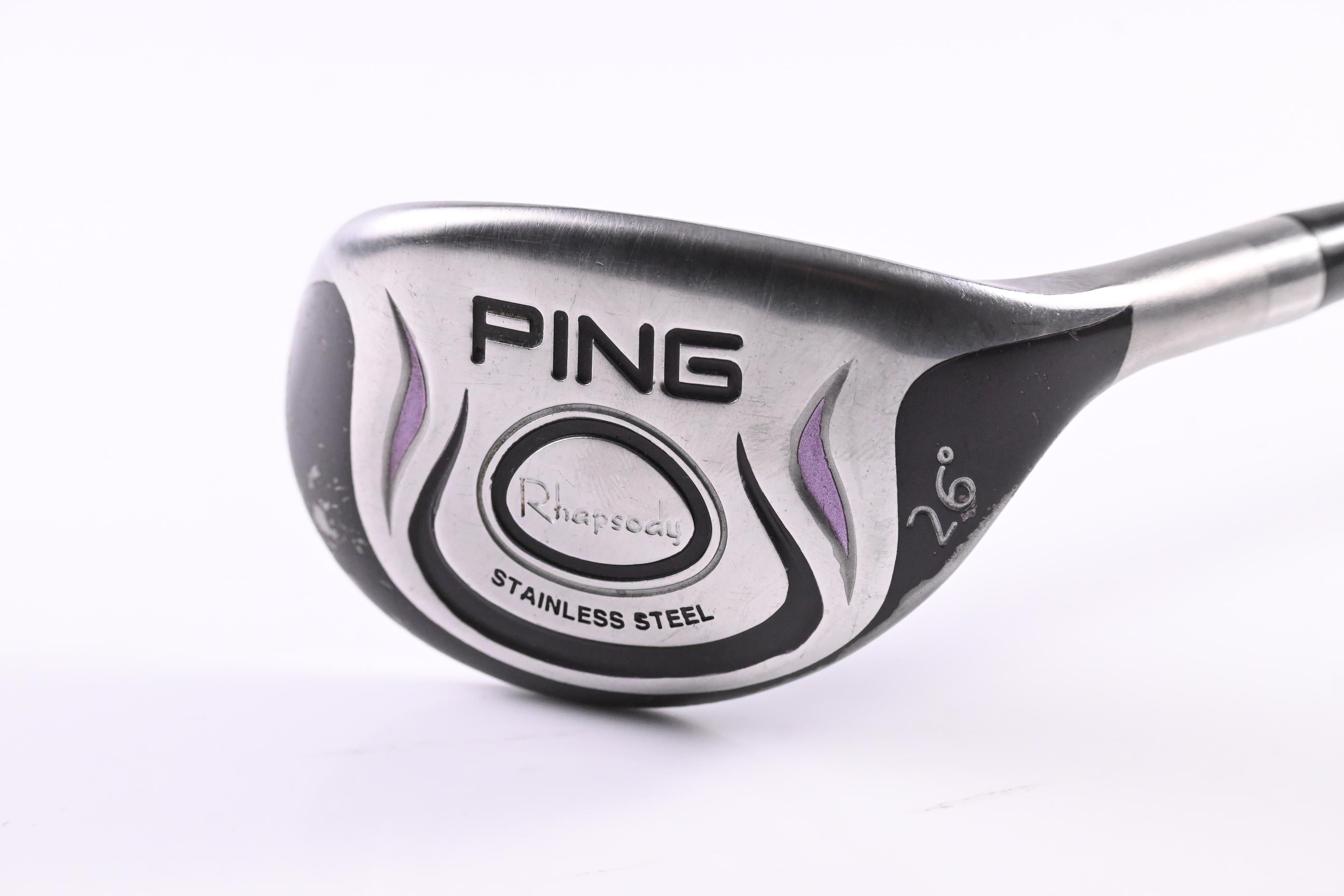 Ladies Ping Rhapsody #5 Hybrid / 26 Degree / Ladies Flex Ping ULT 129 Shaft