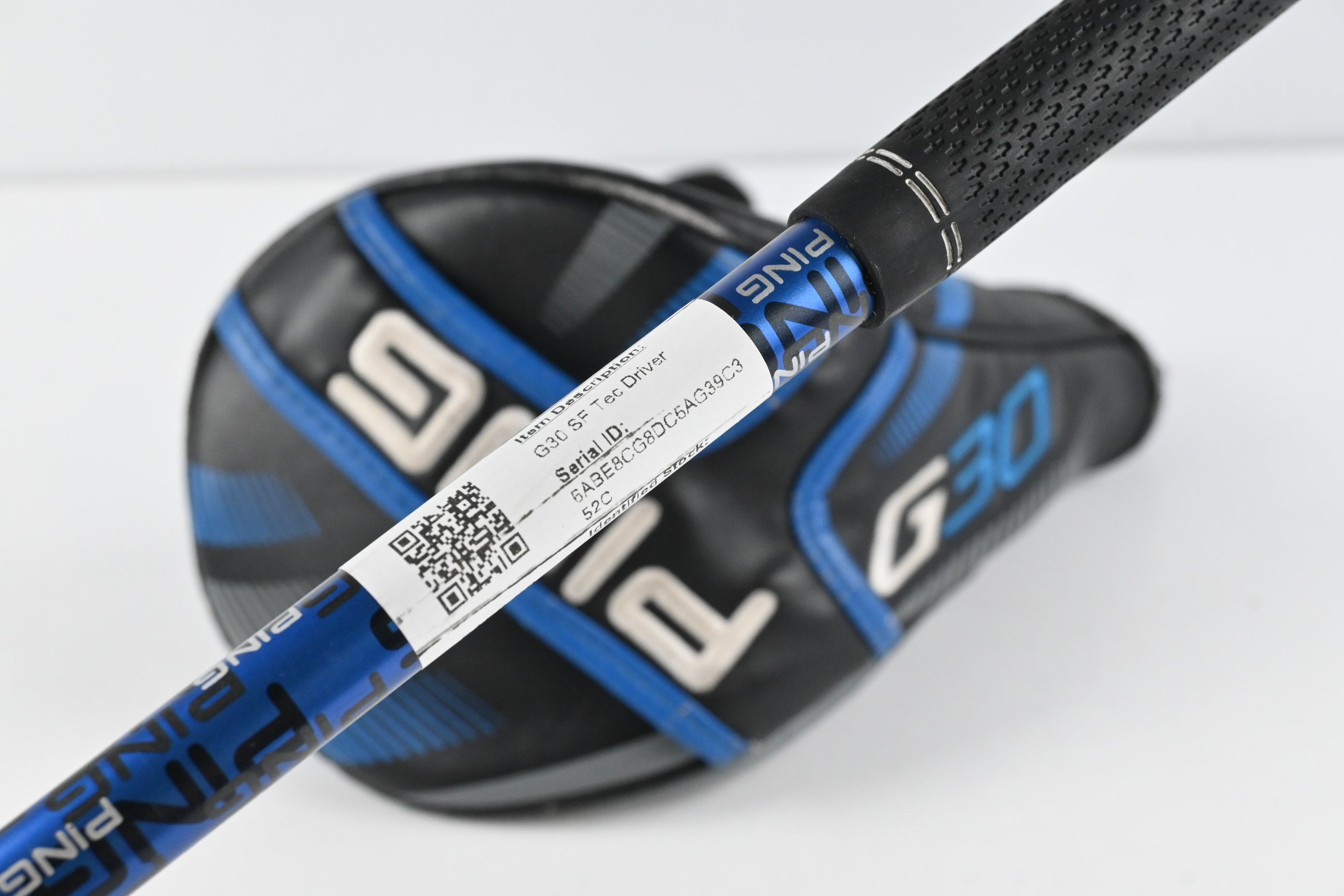 Ping G30 SF Tec Driver / 12 Degree / Senior Flex Ping TFC 419 Shaft