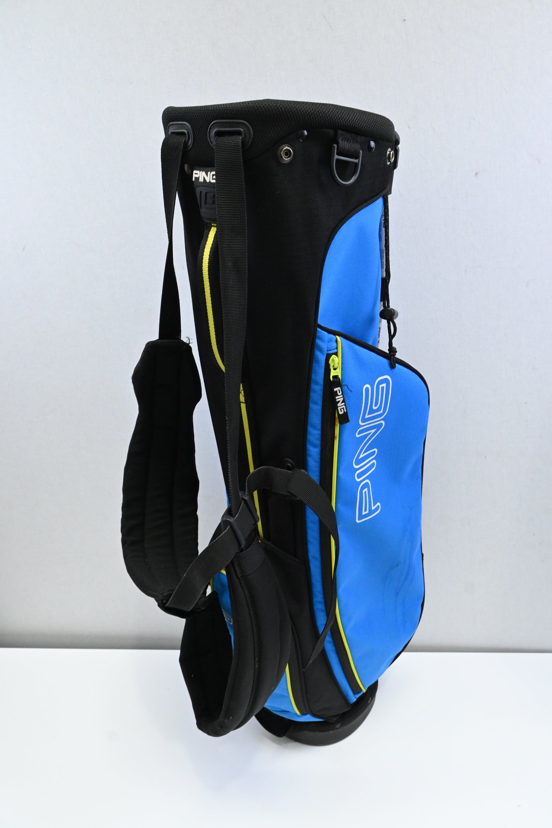 Ping Stand Bag / 4-Way / Blue, Yellow