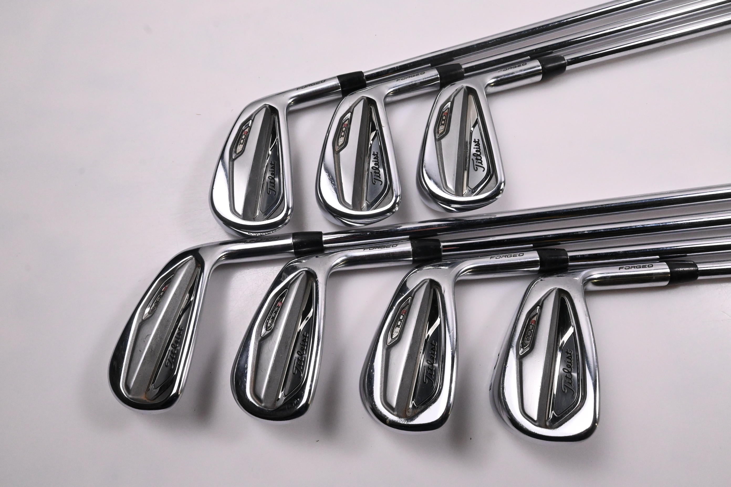 Titleist T100.S 2021 Irons / 4-PW / Stiff Flex Project X LZ 120 Shafts