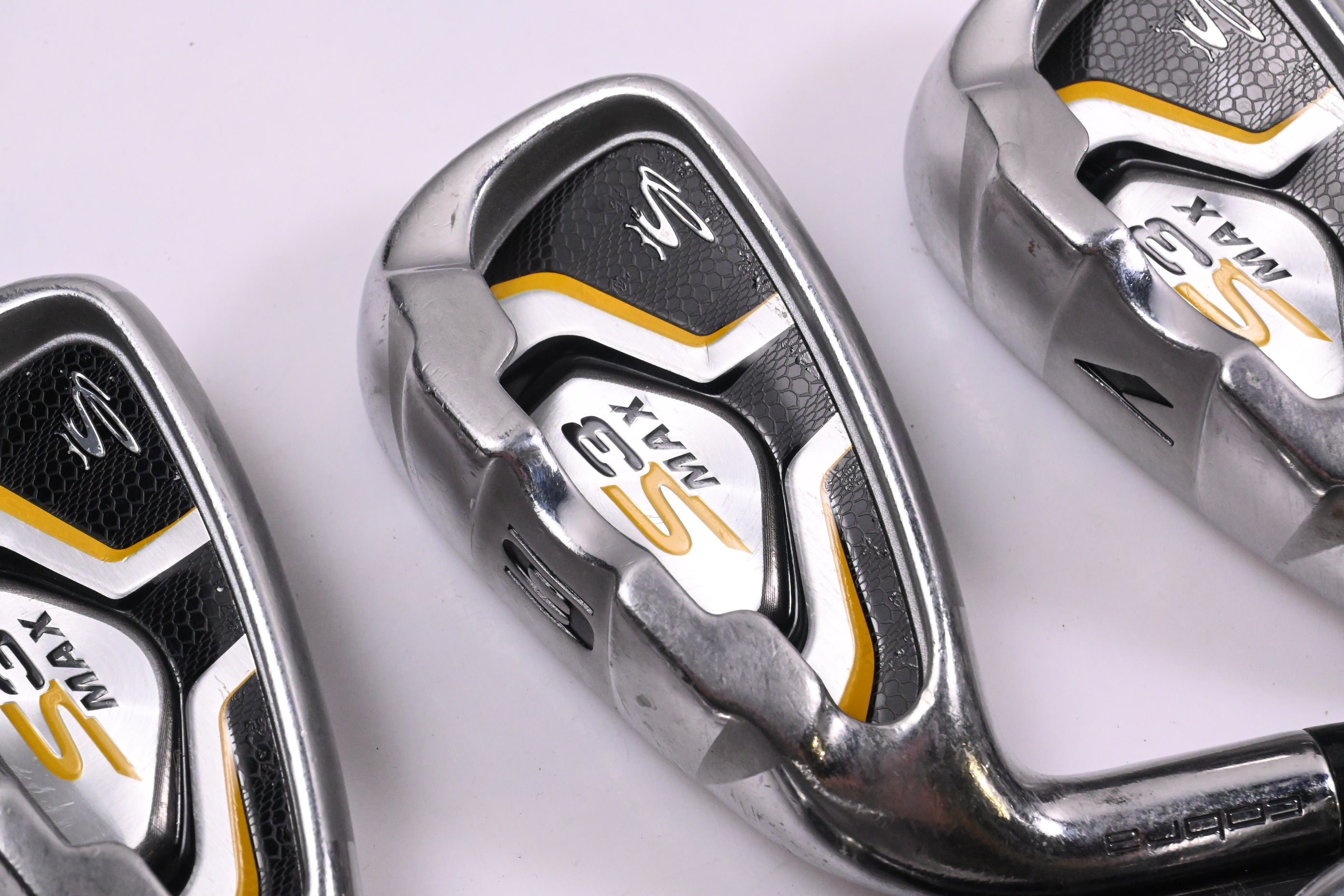 Left Hand Cobra S3 Max Irons / 5-PW+SW / Regular Flex UST IHS 65 Shaft