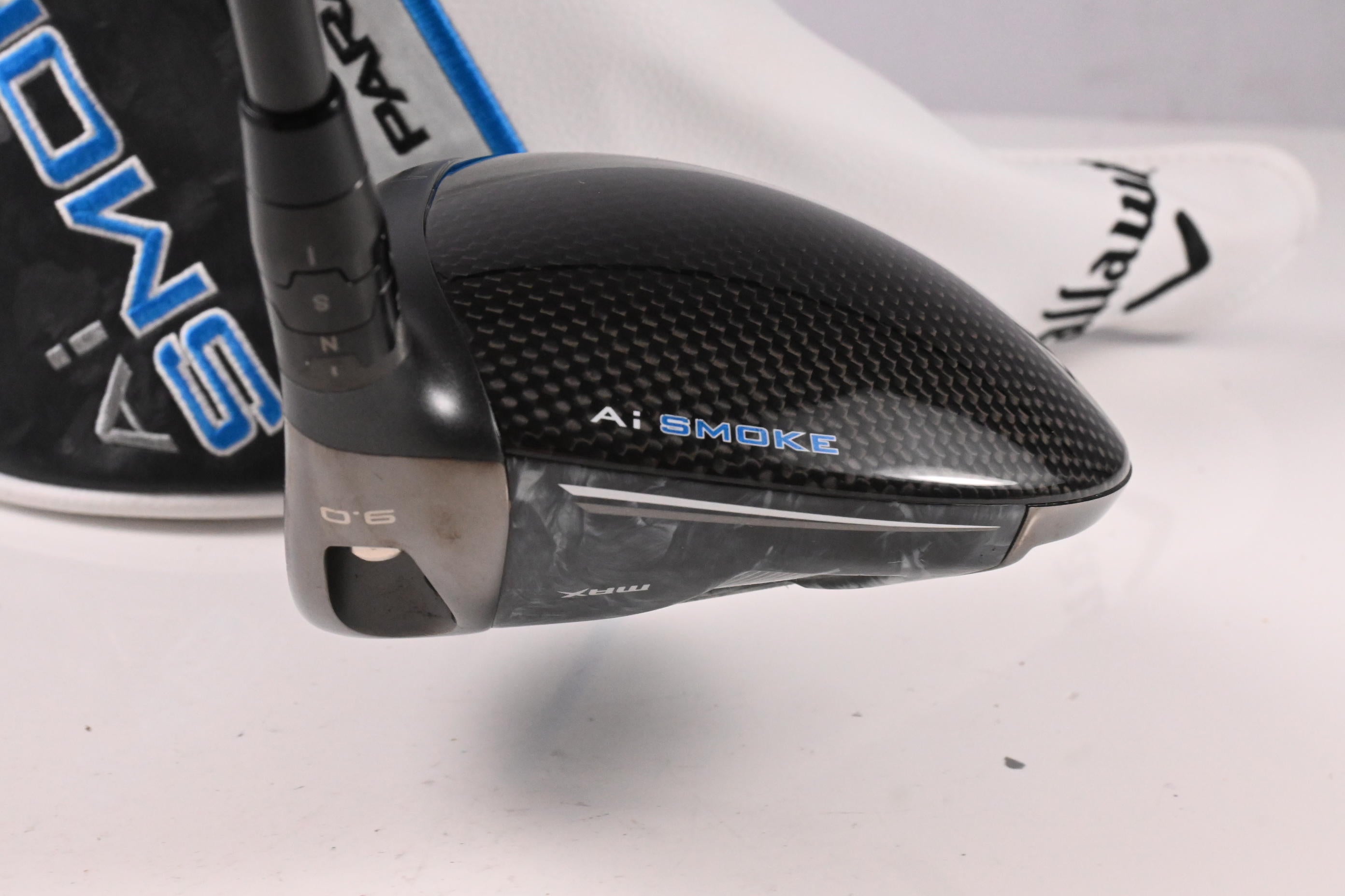 Callaway Paradym Ai Smoke Max Driver / 9 Degree / Stiff Flex Denali Black 60 Shaft