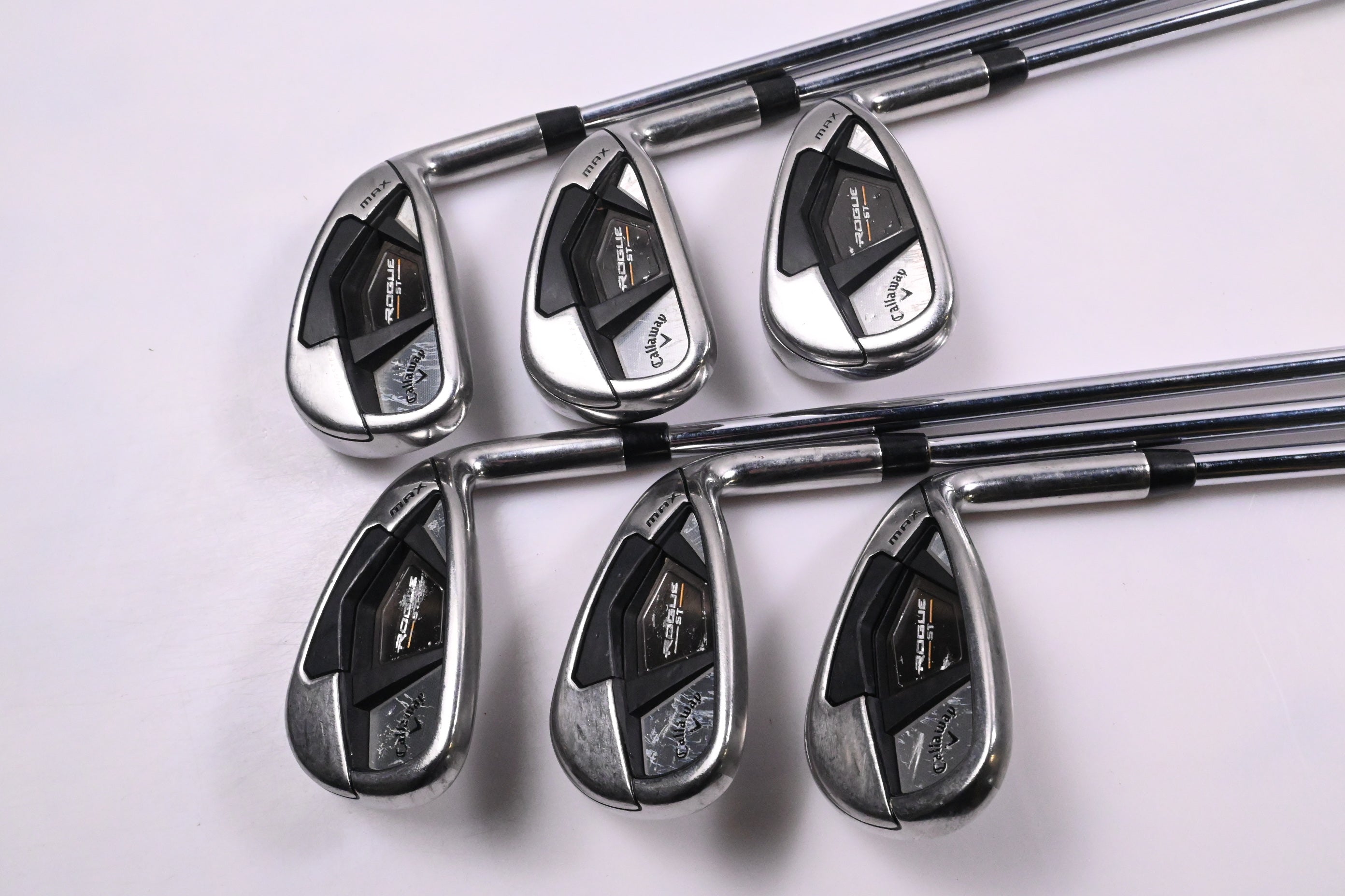 Callaway Rogue ST Max Irons / 6-PW+GW / Regular Flex Elevate MPH 95 Shafts