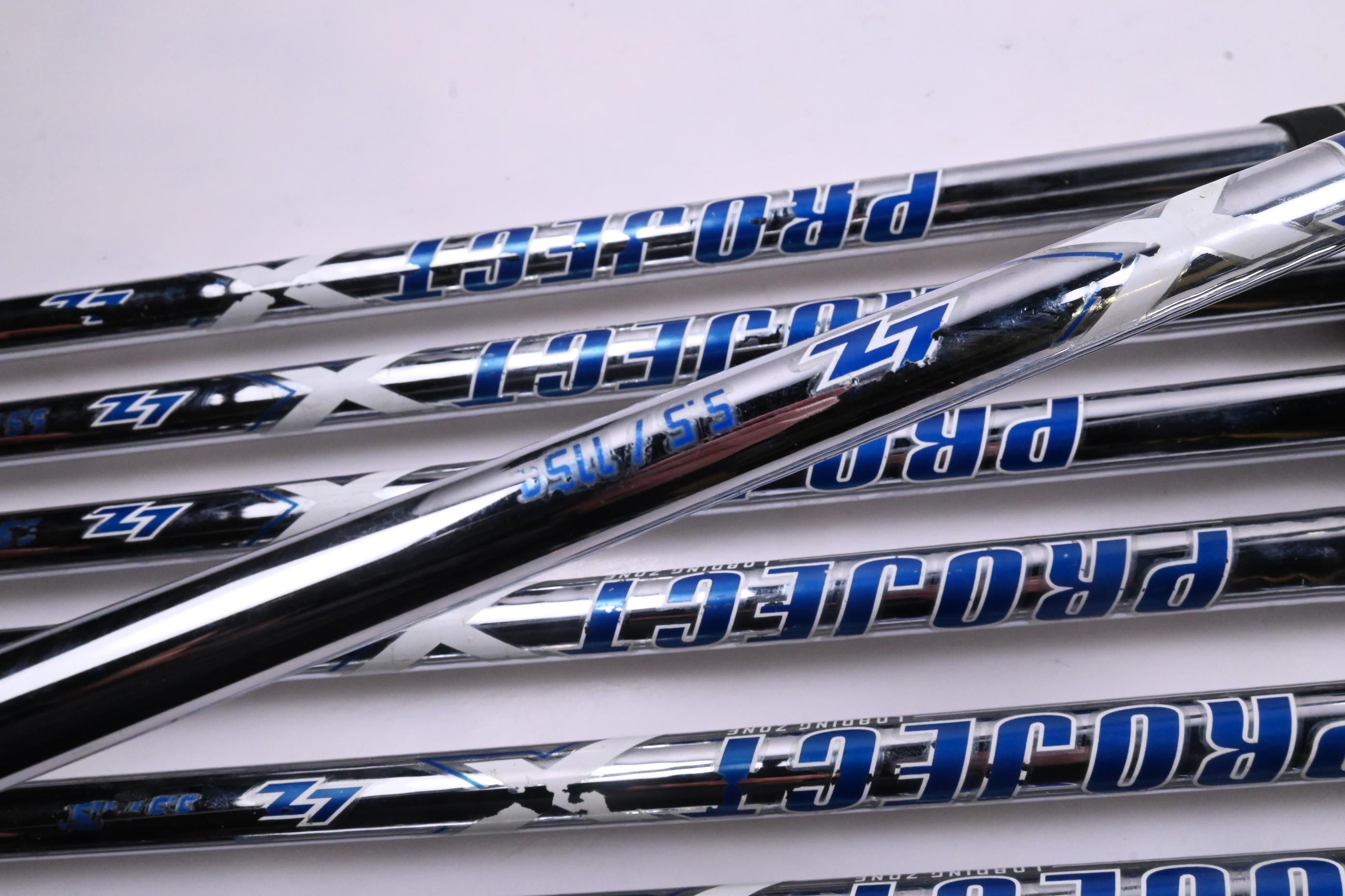 Ping i500 Irons / 4-PW / Blue Dot / Regular flex Project X LZ 115 Shafts