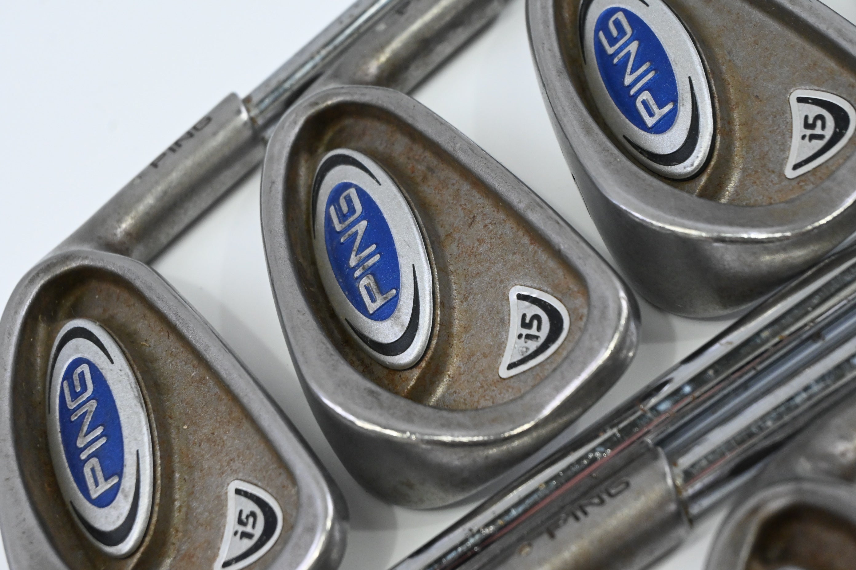 Ping i5 Irons / 3-PW+SW / Silver Dot / Regular Flex Ping Steel Shafts
