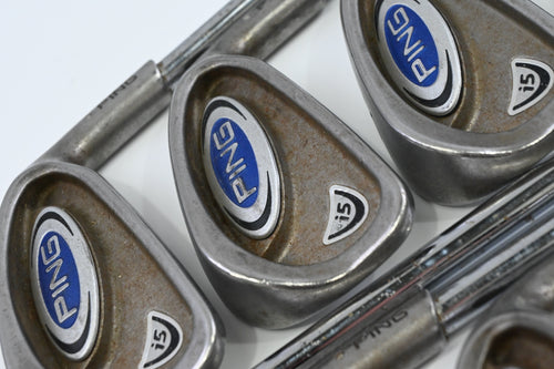 Ping i5 Irons / 3-PW+SW / Silver Dot / Regular Flex Ping Steel Shafts