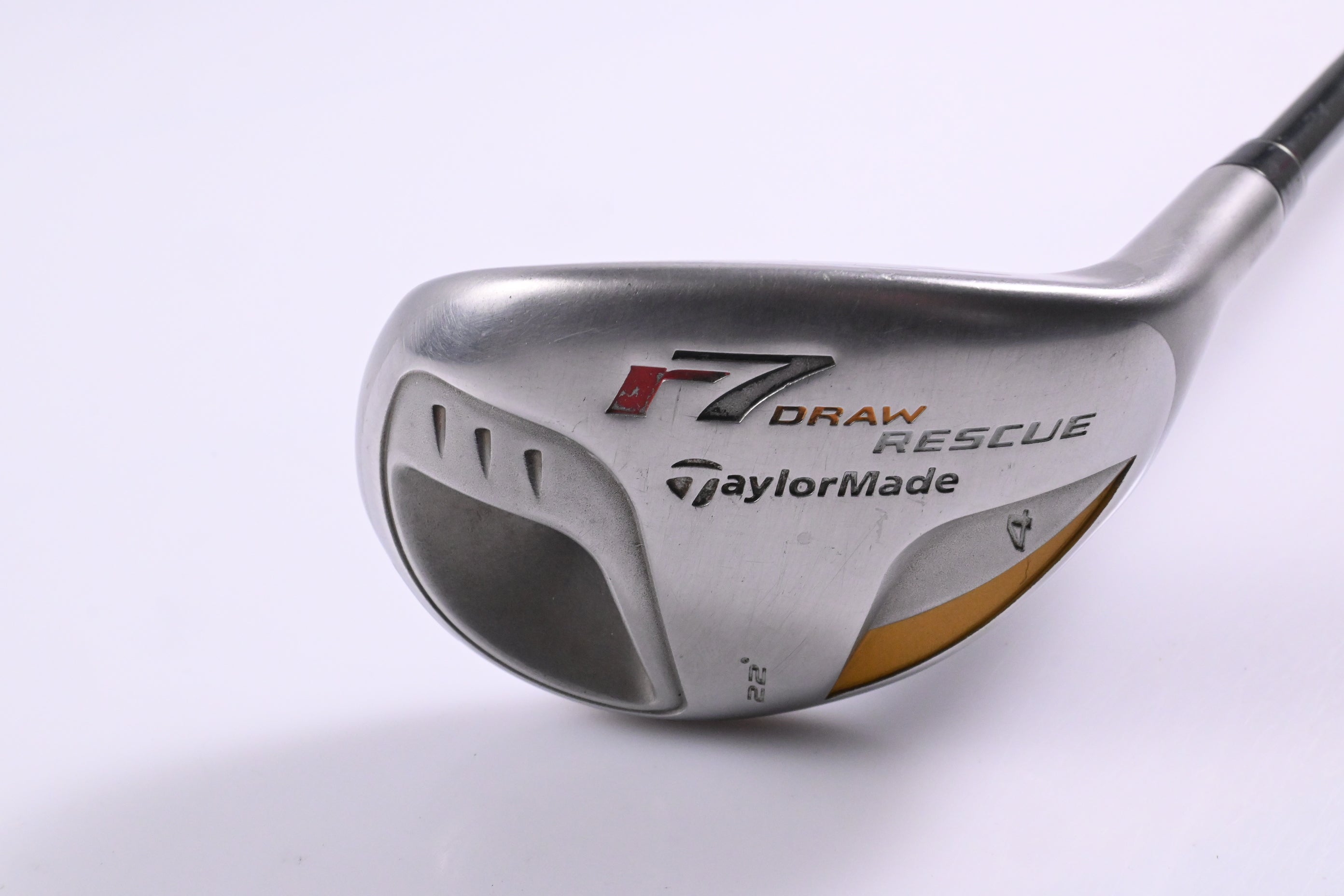 Taylormade R7 Draw #4 Hybrid / 22 Degree / Regular Flex Reax 55 Shaft