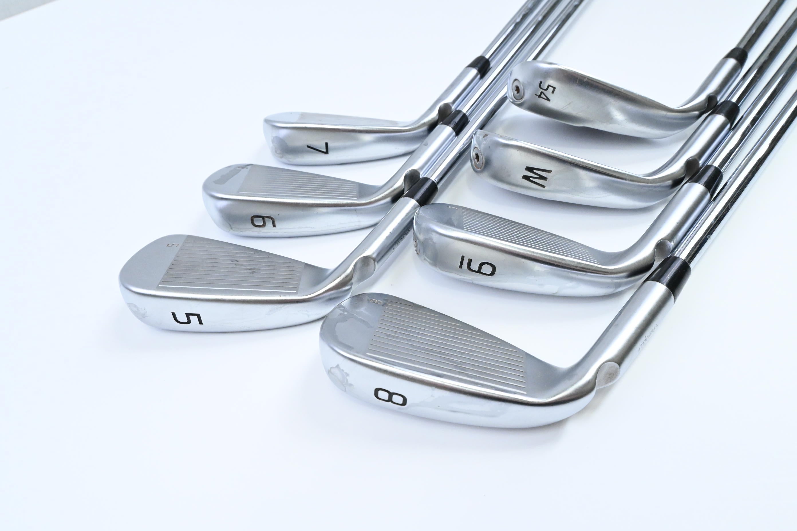 Ping G430 Irons / 5-PW+54° / Red Dot / Regular Flex Ping AWT 2.0 Shafts