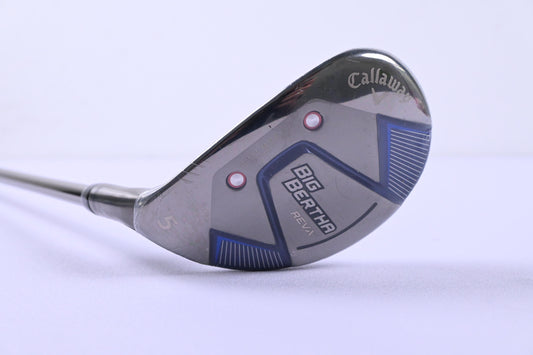 Left Hand Callaway Big Bertha Reva 21 #5 Hybrid / 27 Degree / Ladies Flex RCH 45