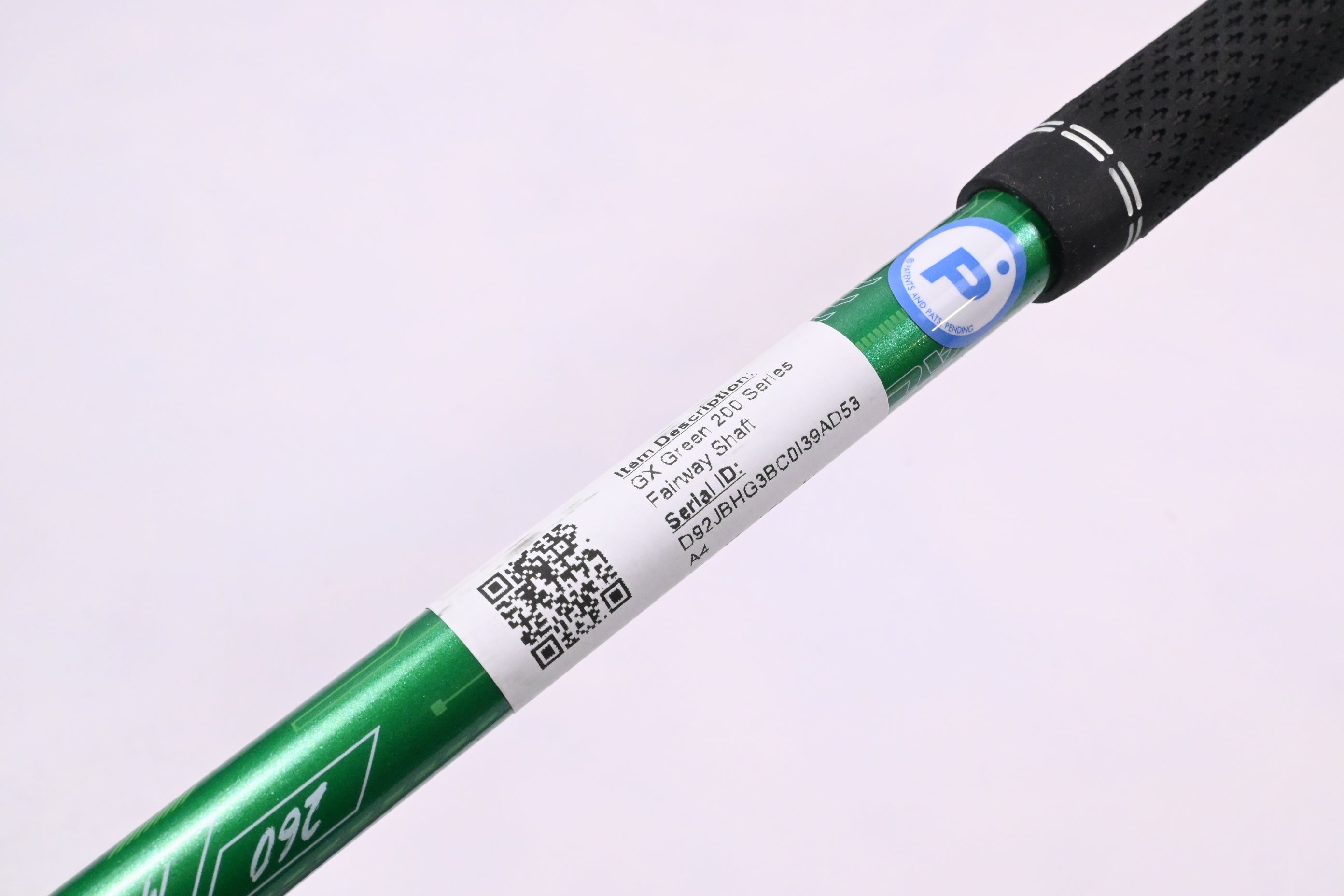Accra GX Green 200 Series 260 #3 Wood Shaft / Stiff Flex / Ping 3rd Gen