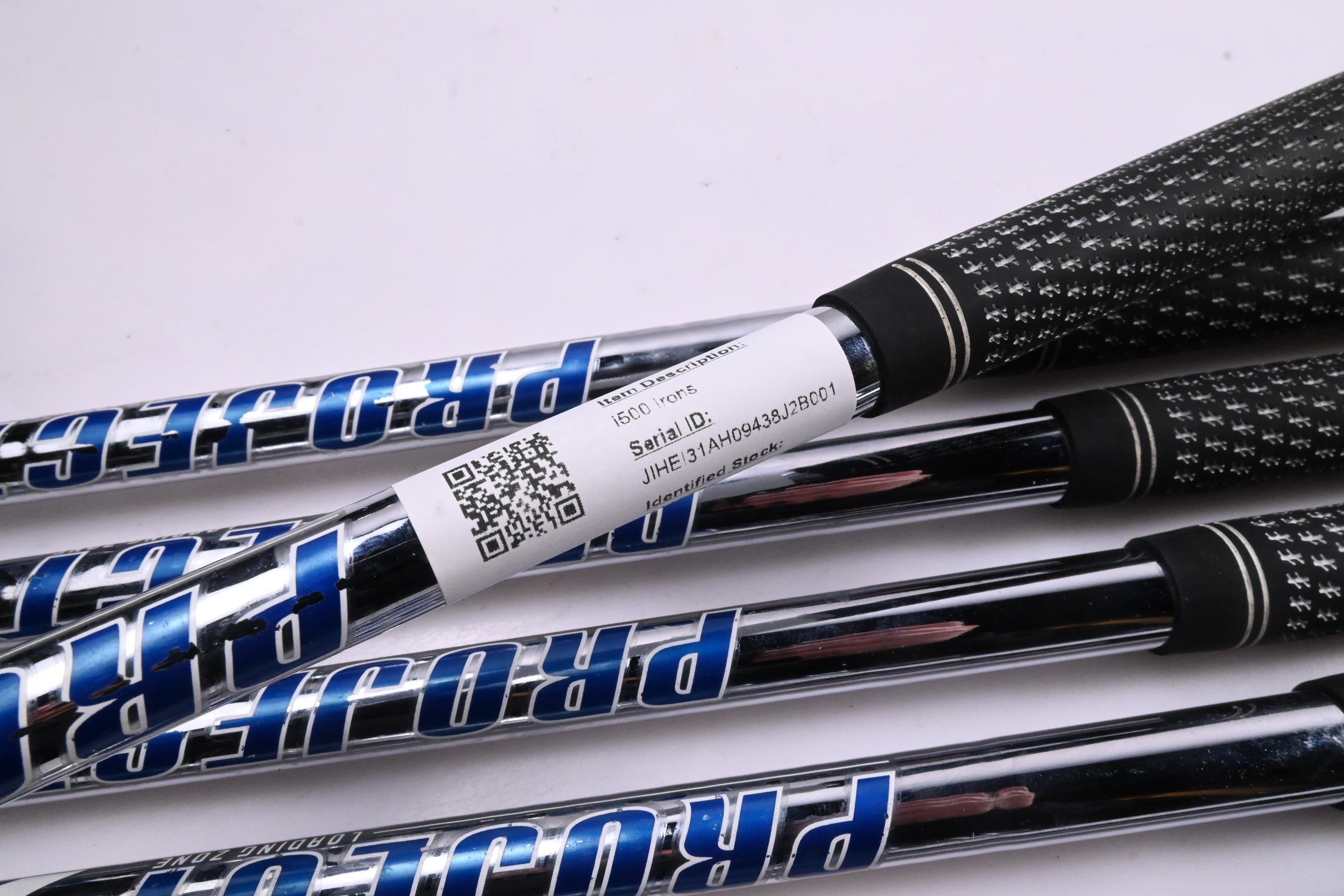 Ping i500 Irons / 4-PW / Blue Dot / Regular flex Project X LZ 115 Shafts