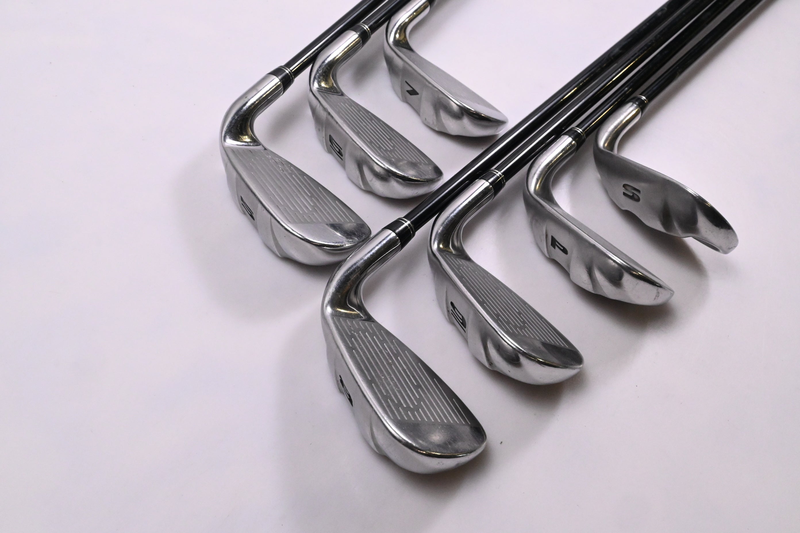 Left Hand Cobra S3 Max Irons / 5-PW+SW / Regular Flex UST IHS 65 Shaft