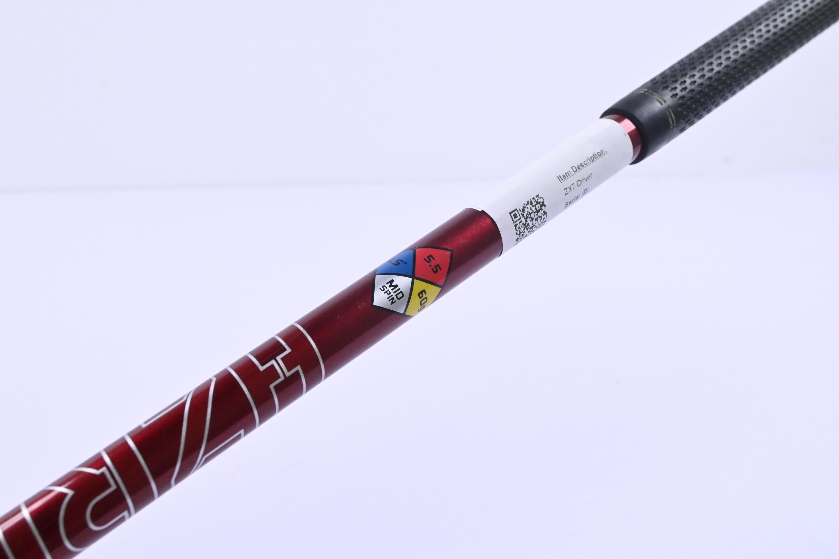 Srixon ZX7 Driver / 9.5 Degree / Regular Flex HZRDUS Smoke RDX Red 60