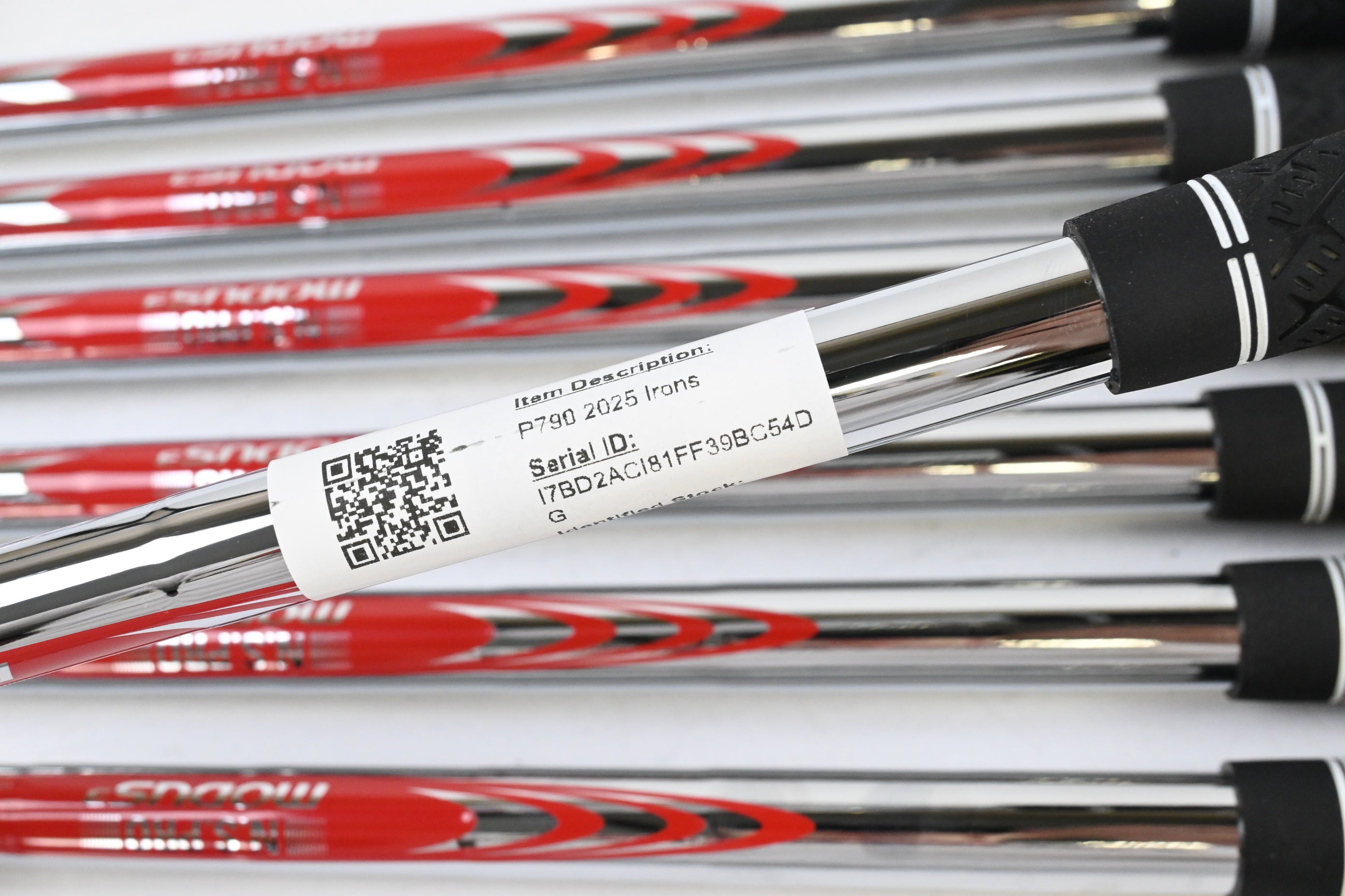 Taylormade P790 2025 Irons / 4-PW / Stiff Flex N.S.Pro Modus3 Tour 105 Shafts