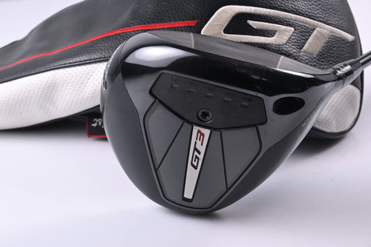 Titleist GT3 Driver / 10 Degree / Stiff Flex HZRDUS Smoke Black RDX 80 Shaft