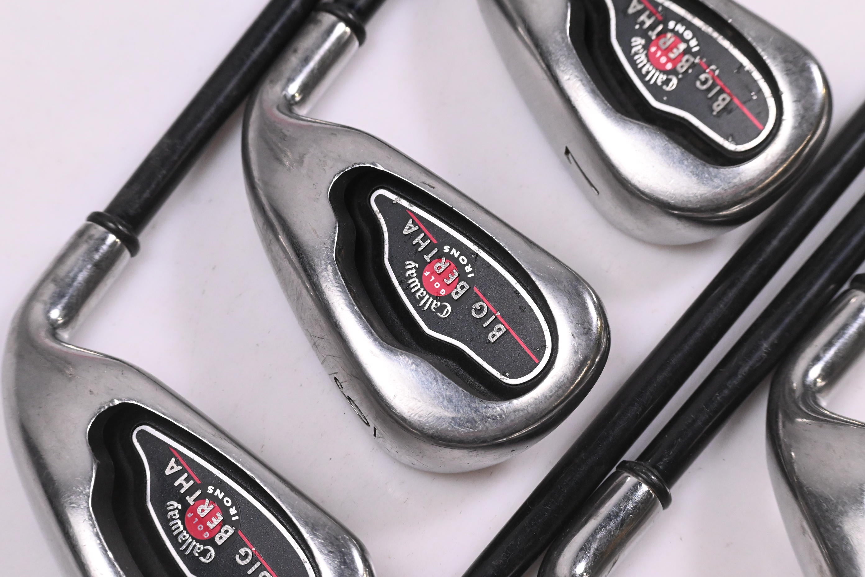 Callaway Big Bertha 2004 Irons / 5-PW+GW / Regular Flex Callaway RCH 75 Shafts