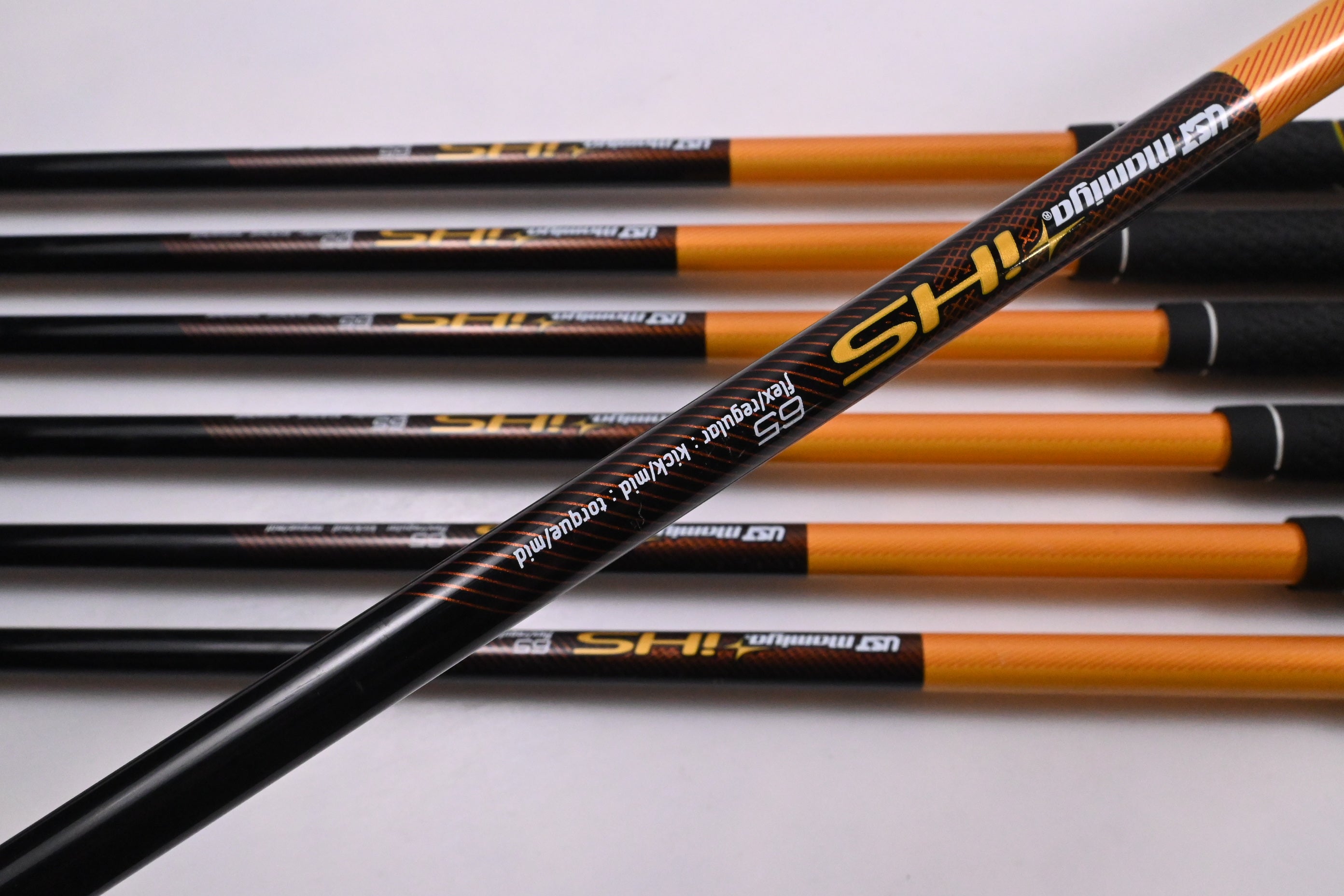 Left Hand Cobra S3 Max Irons / 5-PW+SW / Regular Flex UST IHS 65 Shaft