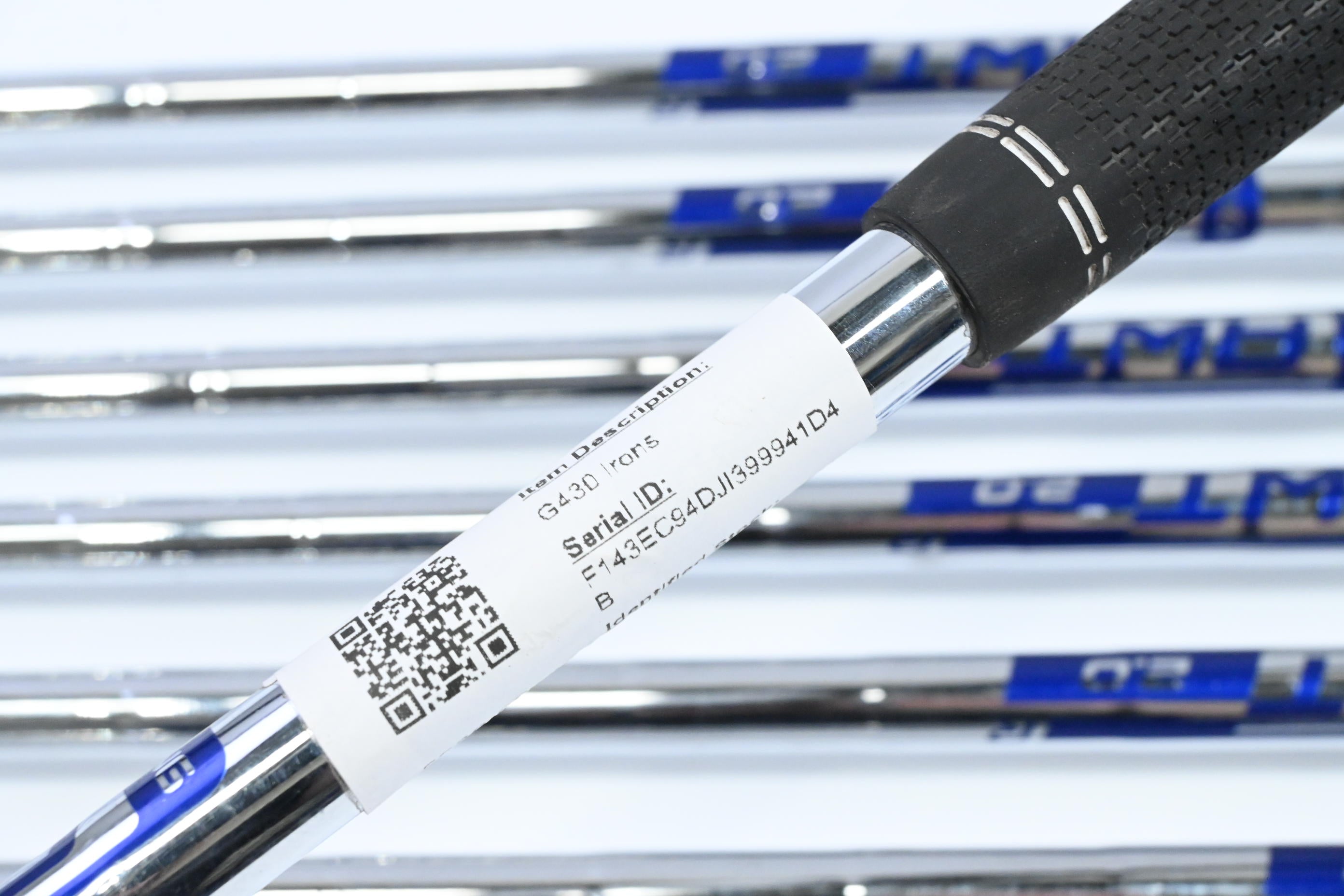 Ping G430 Irons / 5-PW+54° / Red Dot / Regular Flex Ping AWT 2.0 Shafts