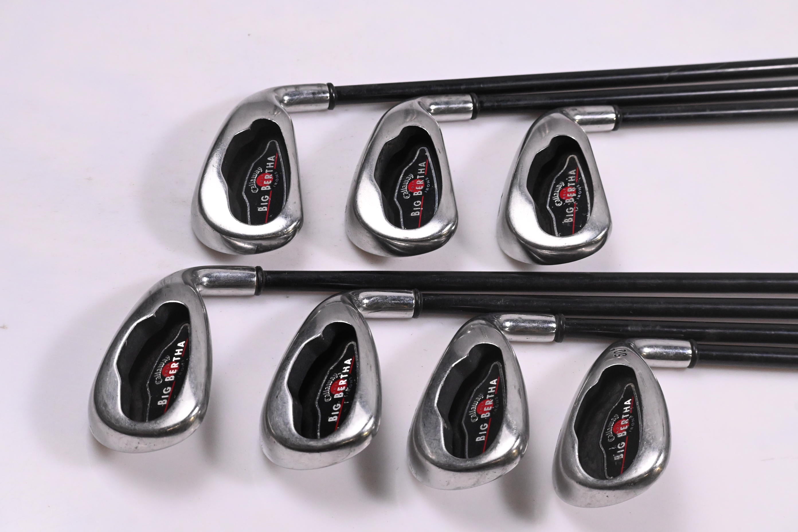 Callaway Big Bertha 2004 Irons / 5-PW+GW / Regular Flex Callaway RCH 75 Shafts