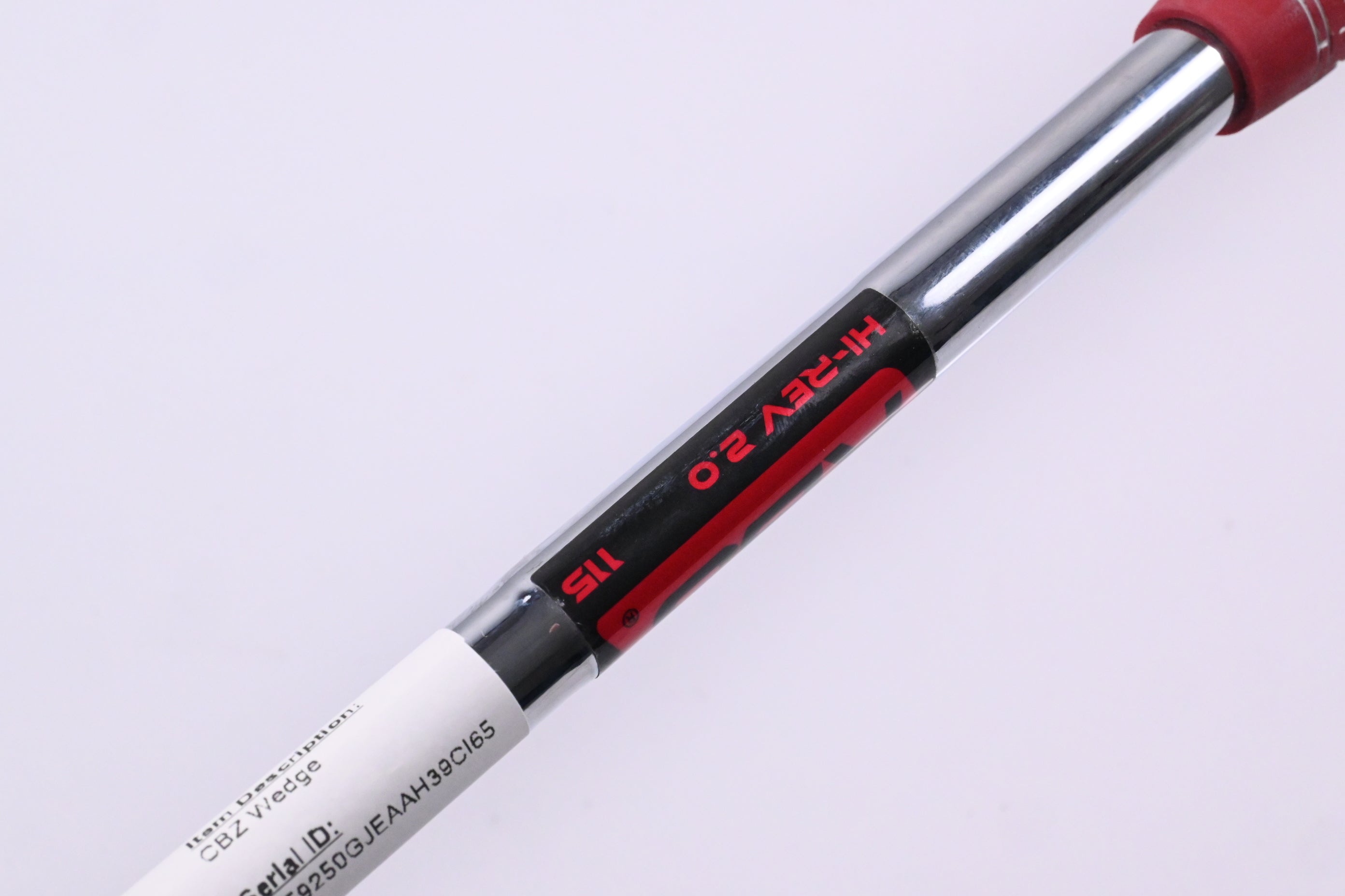 Cleveland CBZ Sand Wedge / 54 Degree / Wedge Flex KBS Hi-Rev 2.0 115 Shaft
