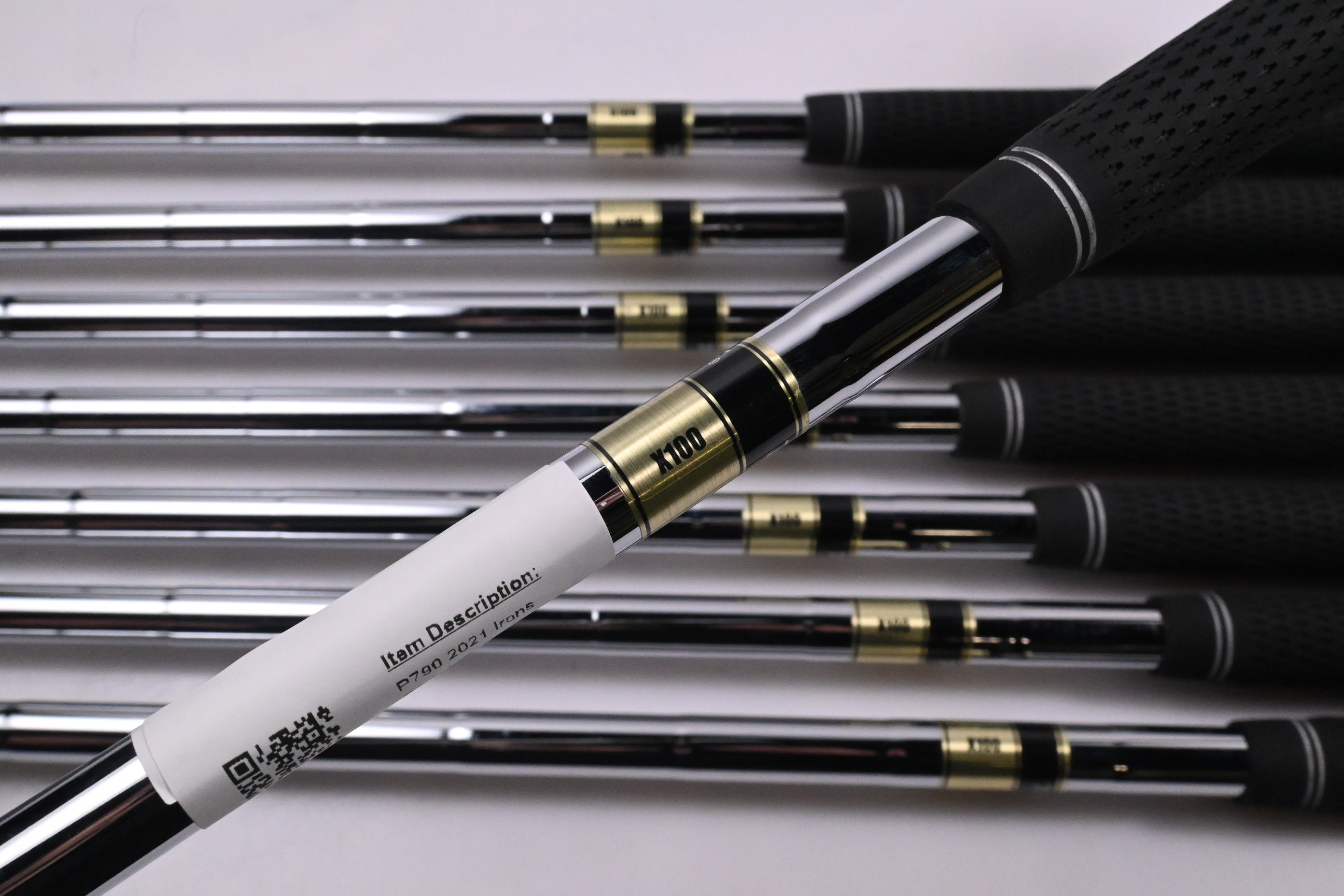 Taylormade P790 2021 Irons / 4-PW+GW / X-Flex Dynamic Gold X100 Shafts