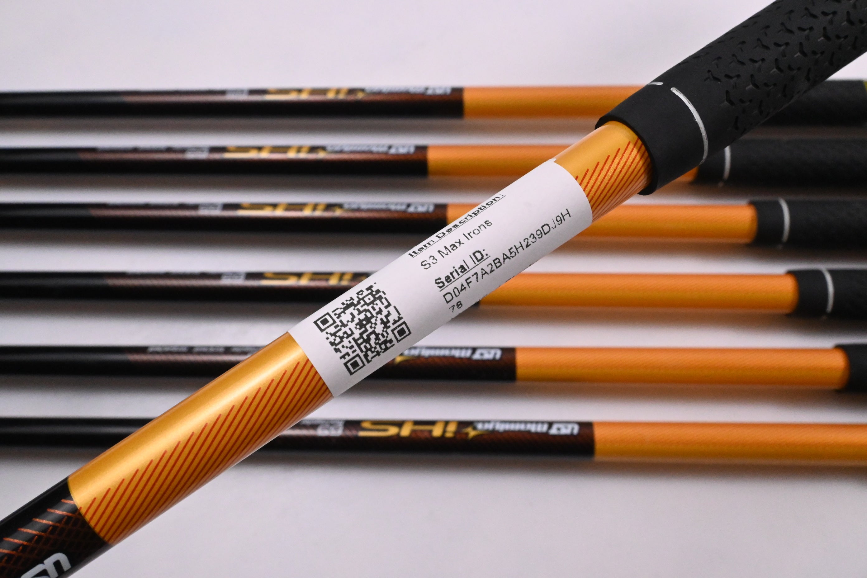Left Hand Cobra S3 Max Irons / 5-PW+SW / Regular Flex UST IHS 65 Shaft