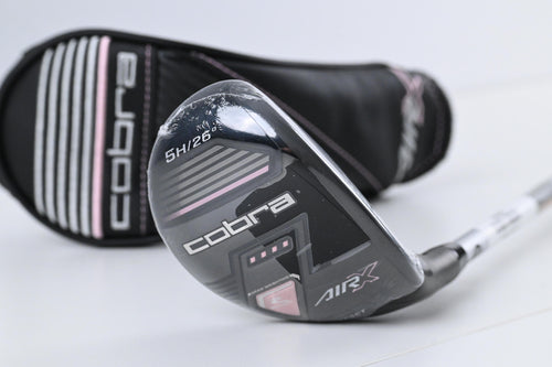 Ladies Cobra Air-X #5 Hybrid / 26 Degree / Ladies Flex Cobra Ultralite 45 Shaft