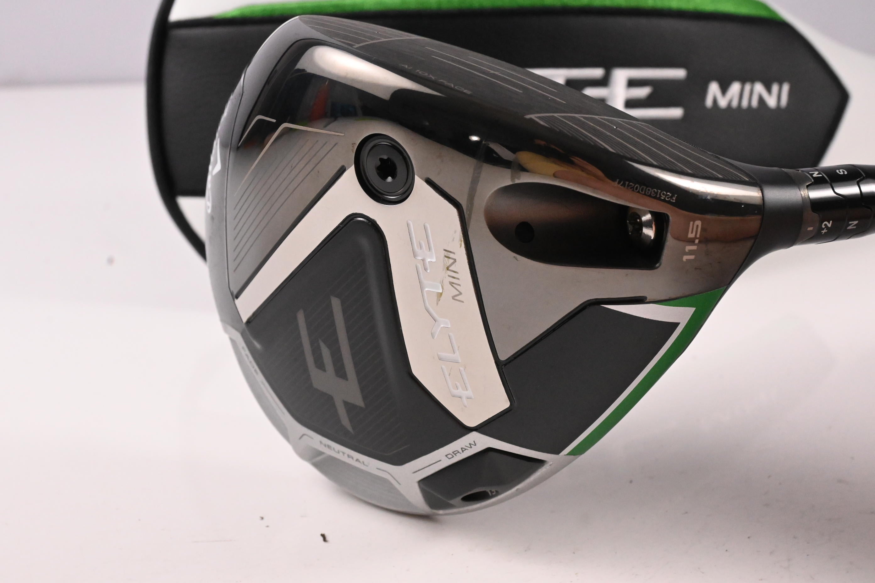Callaway Elyte Mini Driver / 11.5 Degree / Stiff Flex Denali Charcoal 60 Shaft
