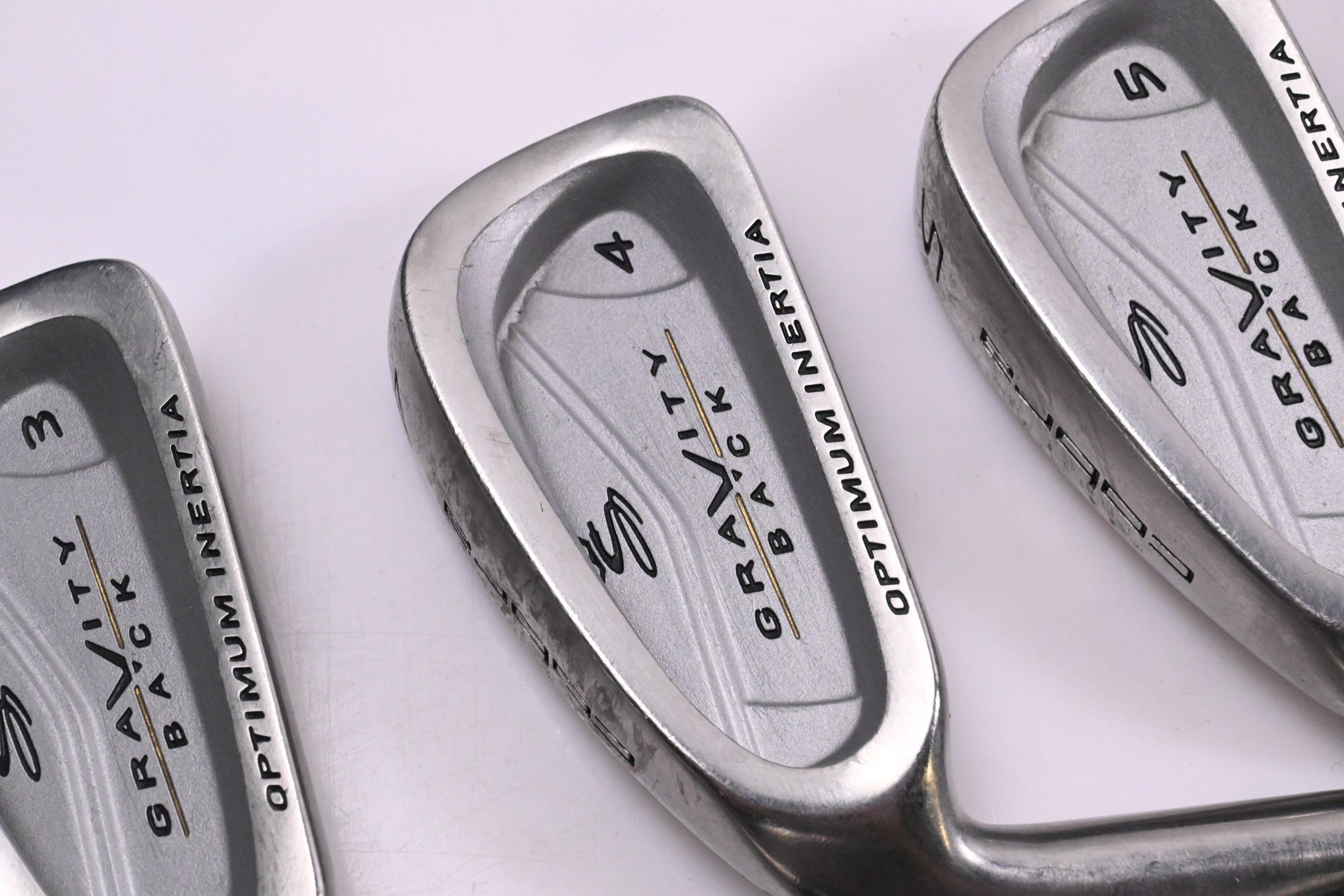 Left Hand King Cobra Gravity Back Irons / 3-PW+SW / Regular Flex Cobra Shafts