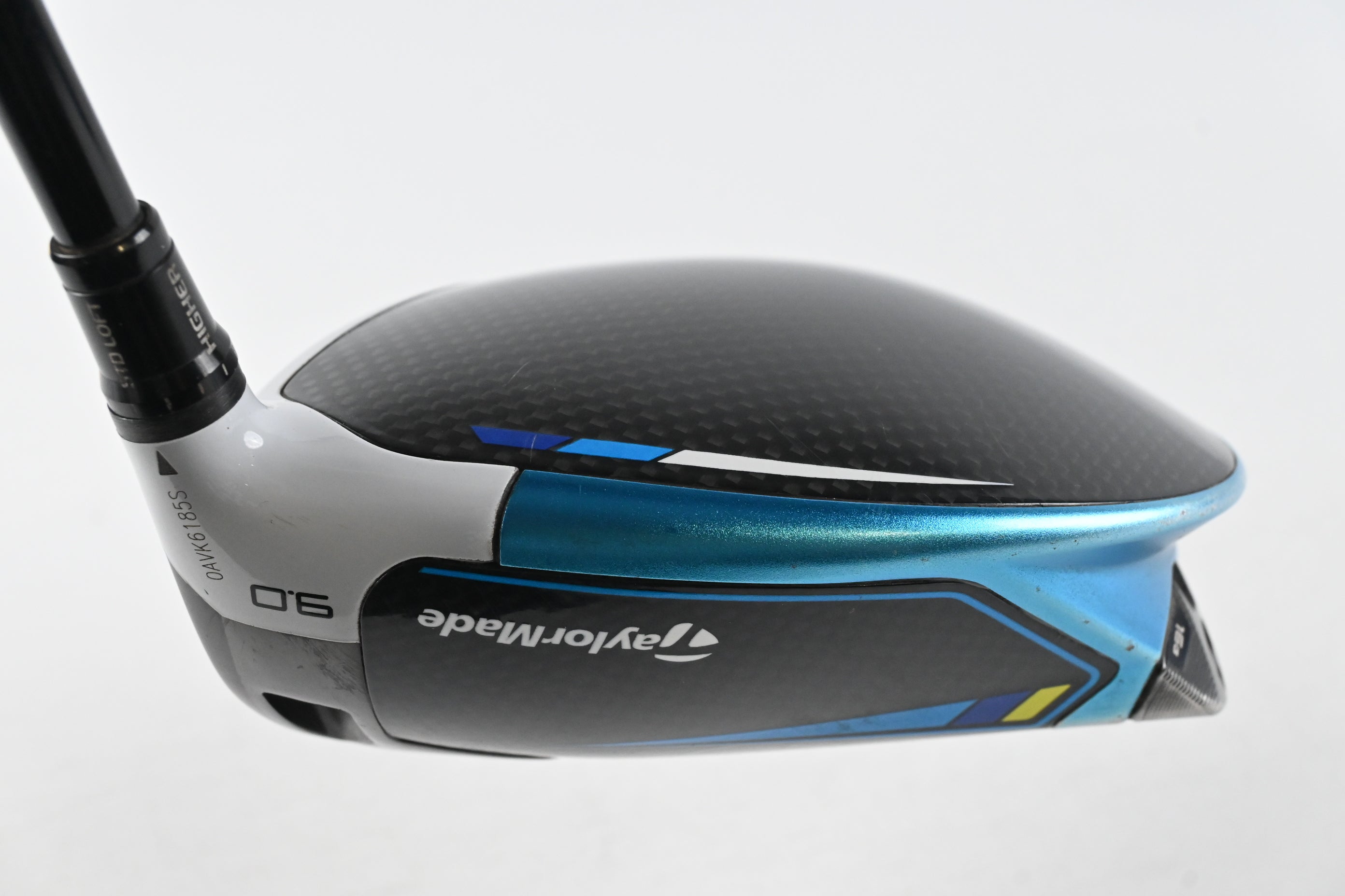 Taylormade SIM2 Driver / 9 Degree / Stiff Flex Hzrdus Smoke Black RDX 70 Shaft